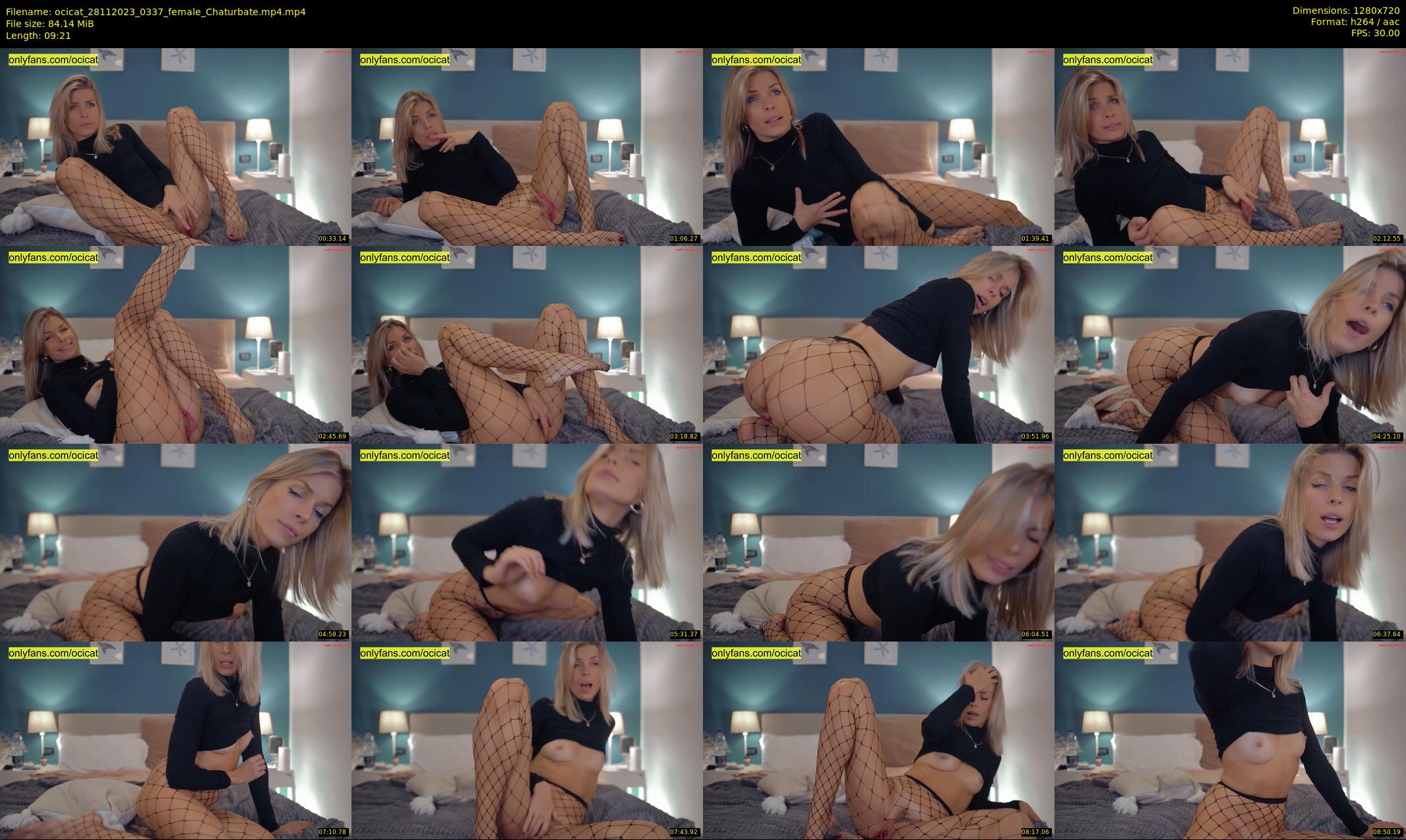ocicat — 10 minute Chaturbate female cam show recording, 720p, Nov 28, 2023