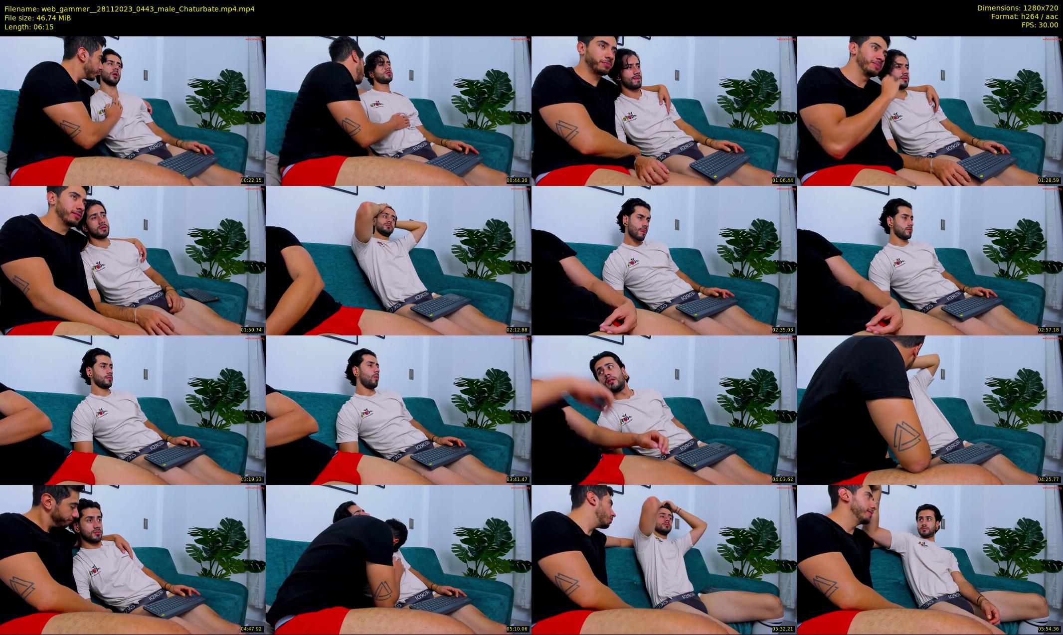 web_gammer_ — 7 minute Chaturbate male cam show recording, 720p, Nov 28, 2023