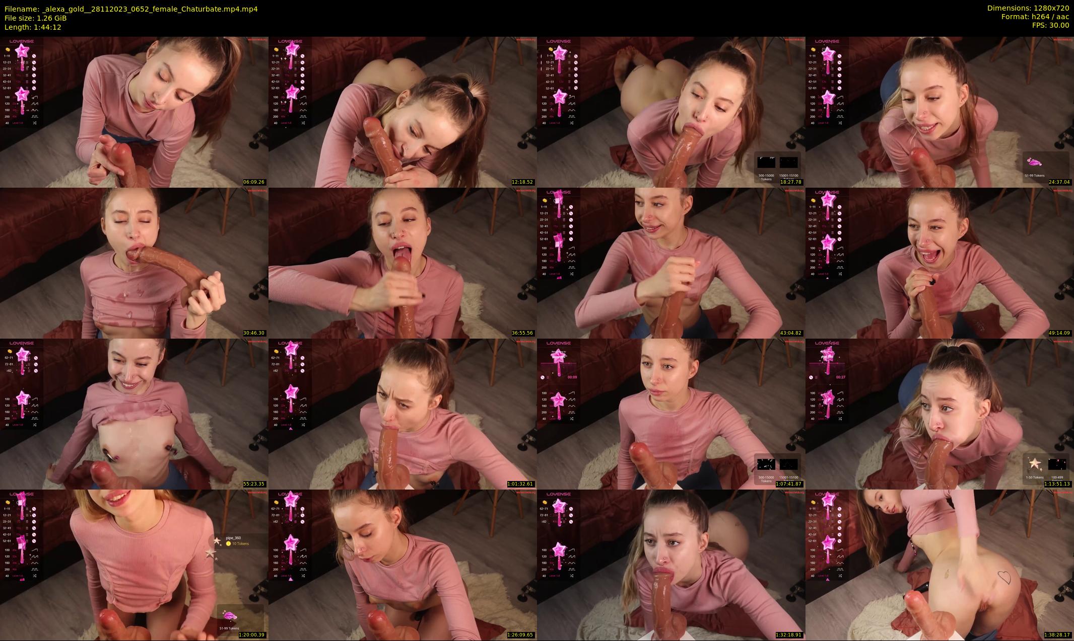 _alexa_gold_ — 105 minute Chaturbate female cam show recording, 720p, Nov 28, 2023