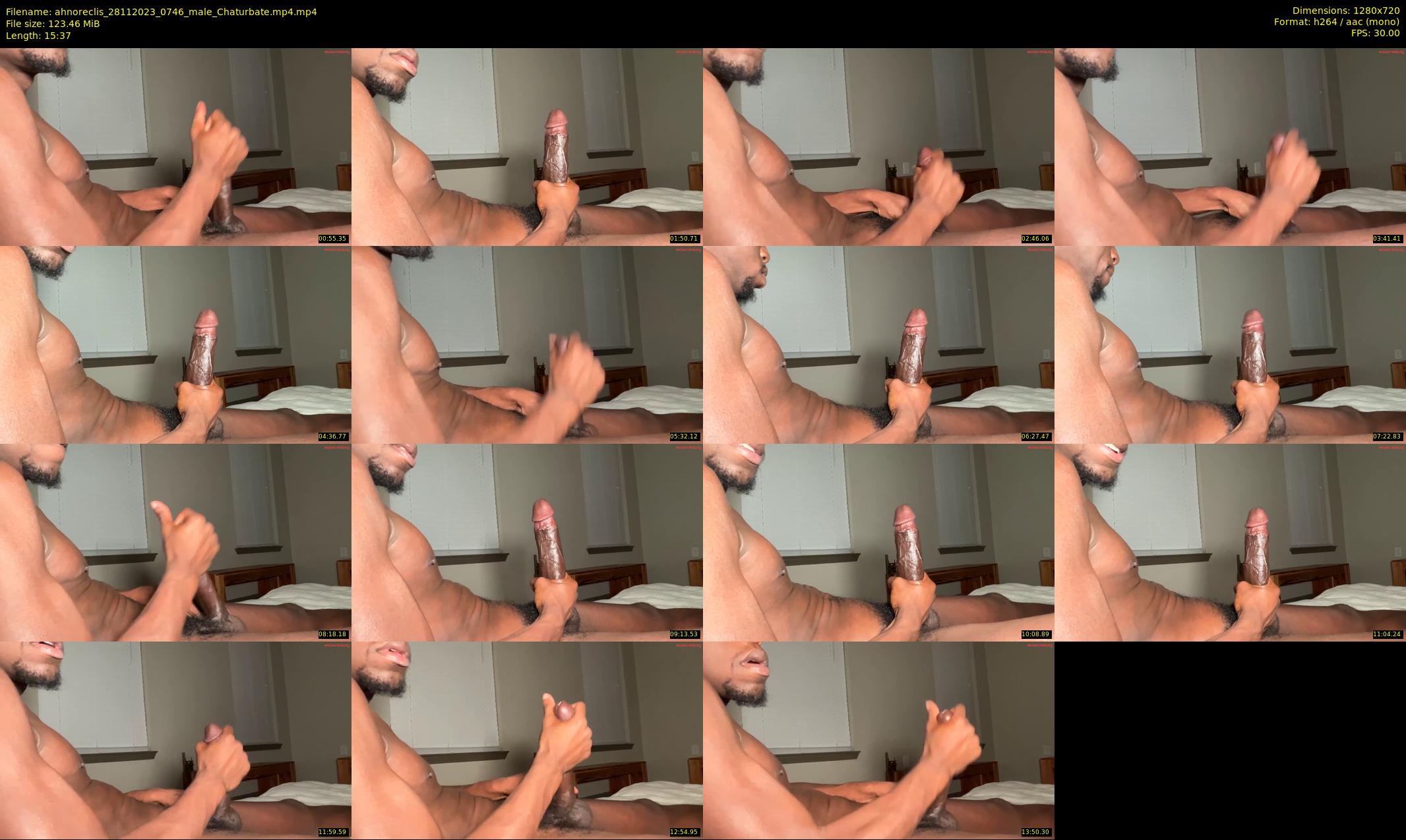 ahnoreclis — 16 minute Chaturbate male cam show recording, 720p, Nov 28, 2023