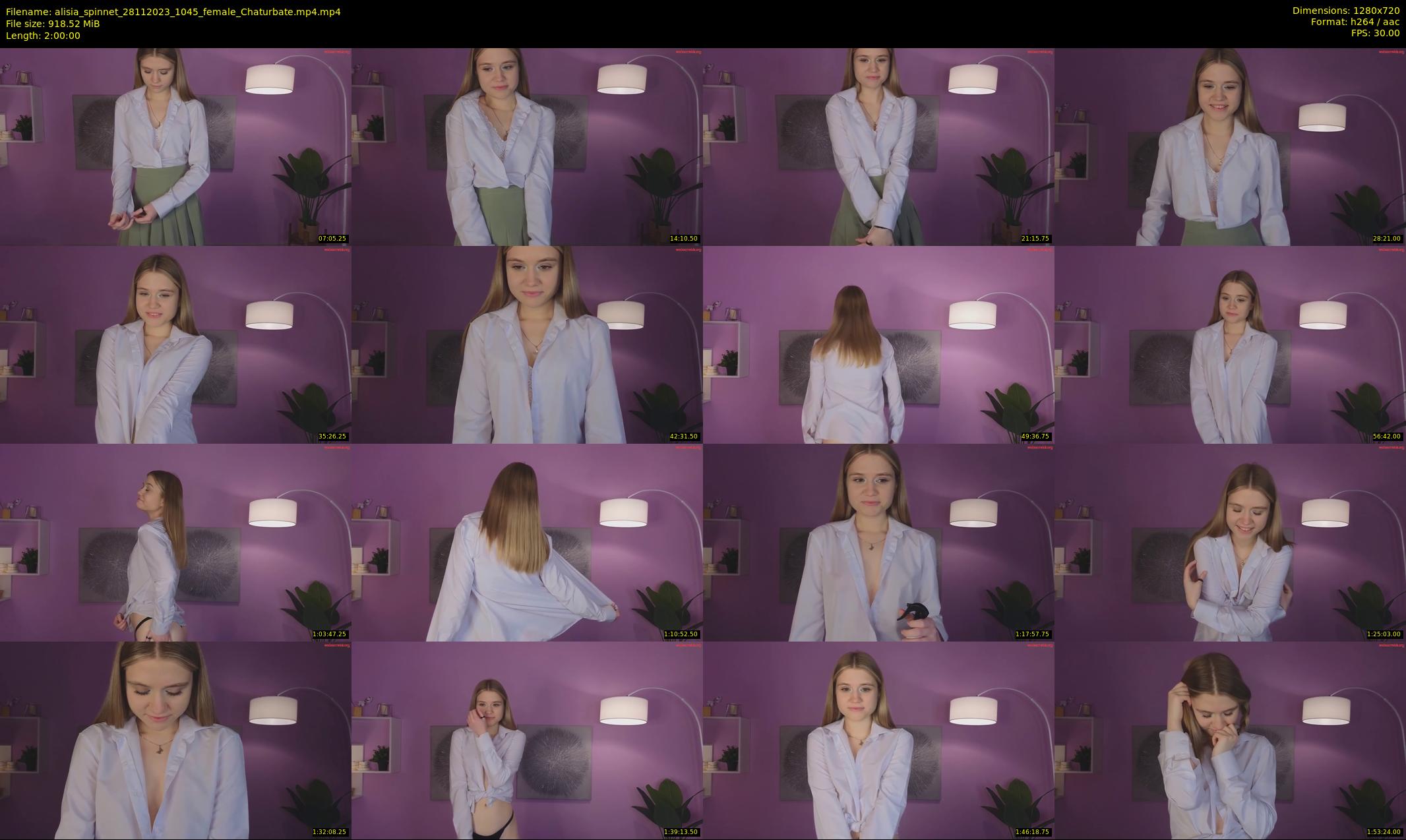 alisia_spinnet — 120 minute Chaturbate female cam show recording, 720p, Nov 28, 2023