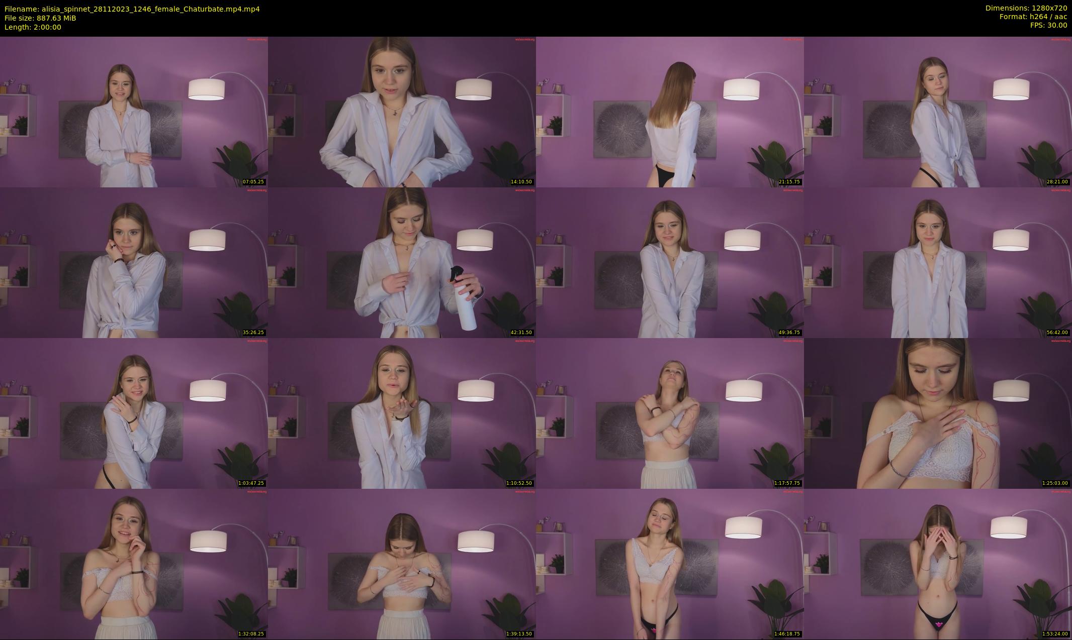 alisia_spinnet — 120 minute Chaturbate female cam show recording, 720p, Nov 28, 2023