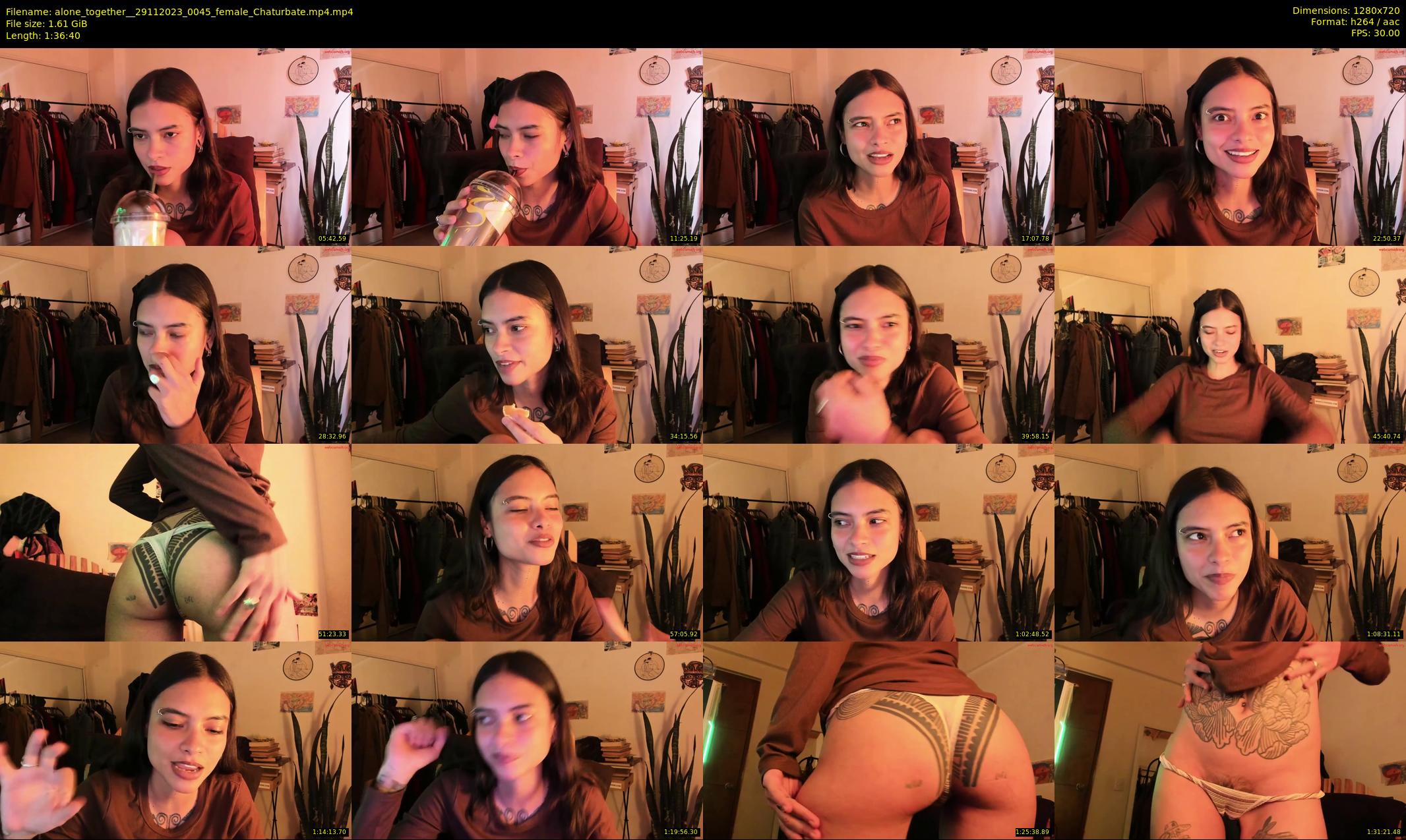 alone_together_ — 97 minute Chaturbate female cam show recording, 720p, Nov 29, 2023