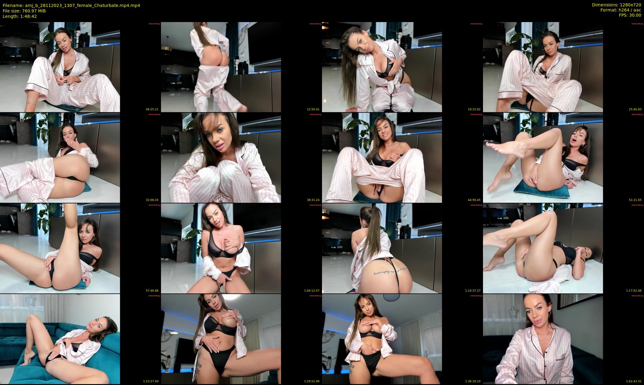 amj_b — 109 minute Chaturbate female cam show recording, 720p, Nov 28, 2023