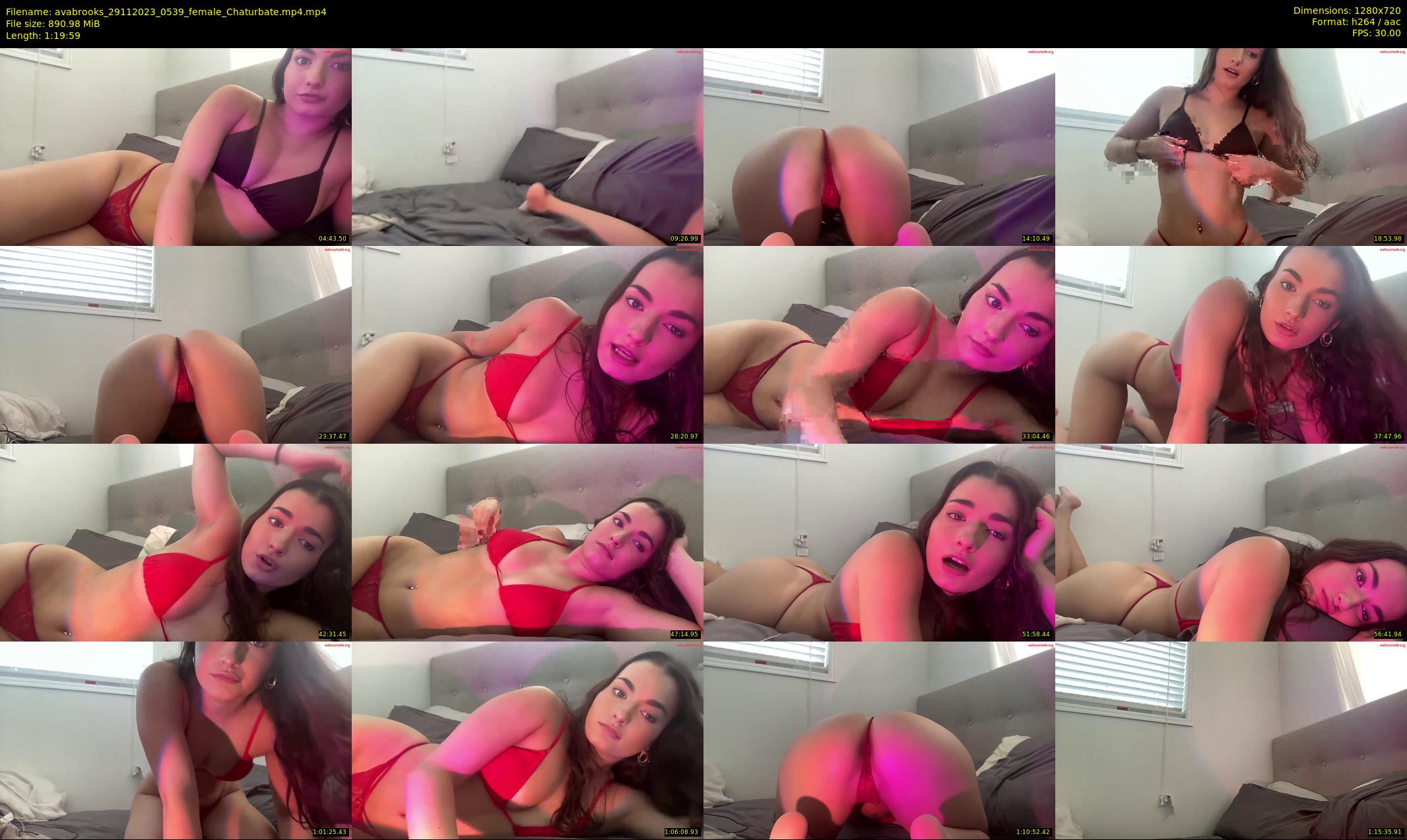 avabrooks — 80 minute Chaturbate female cam show recording, 720p, Nov 29, 2023