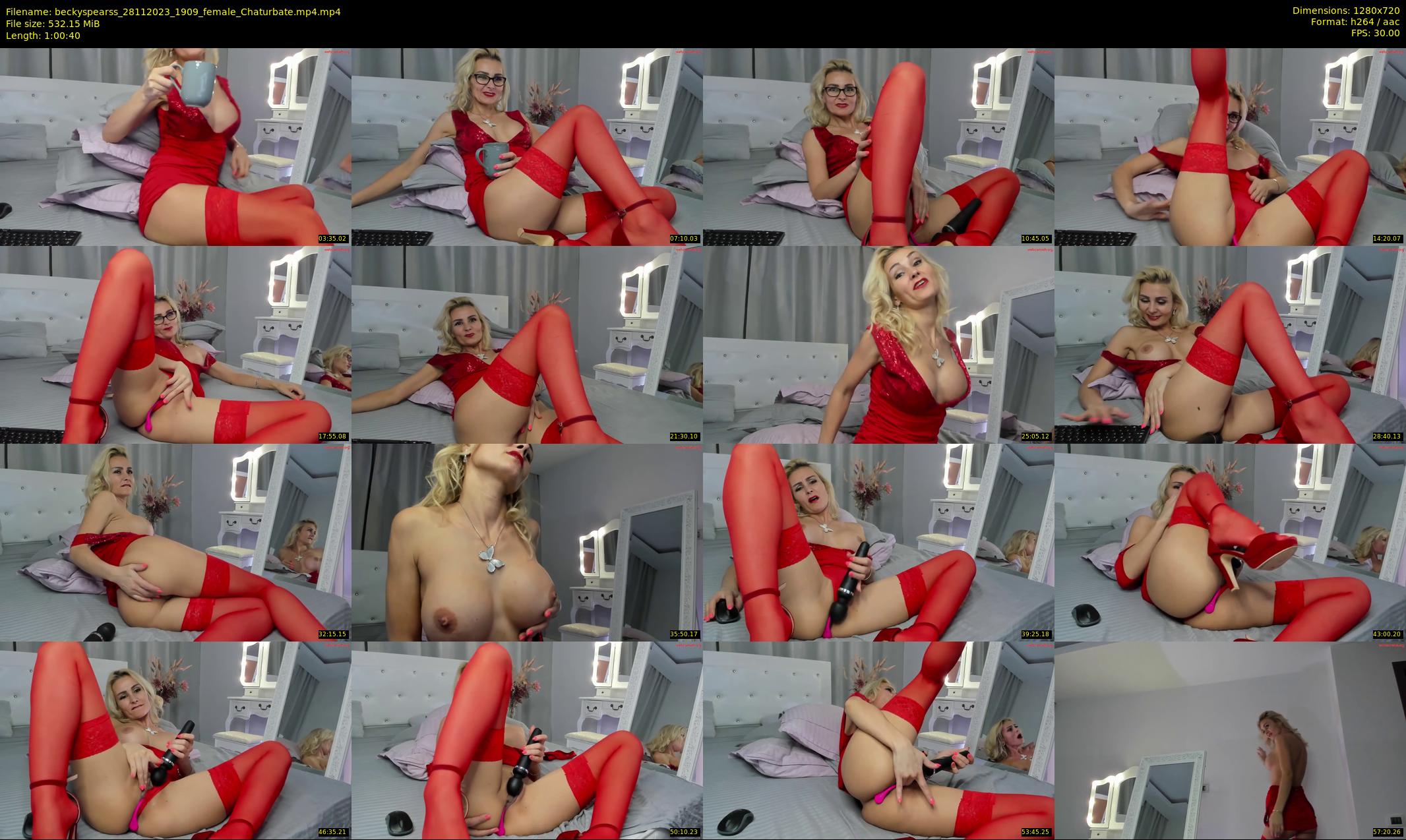 beckyspearss — 61 minute Chaturbate female cam show recording, 720p, Nov 28, 2023