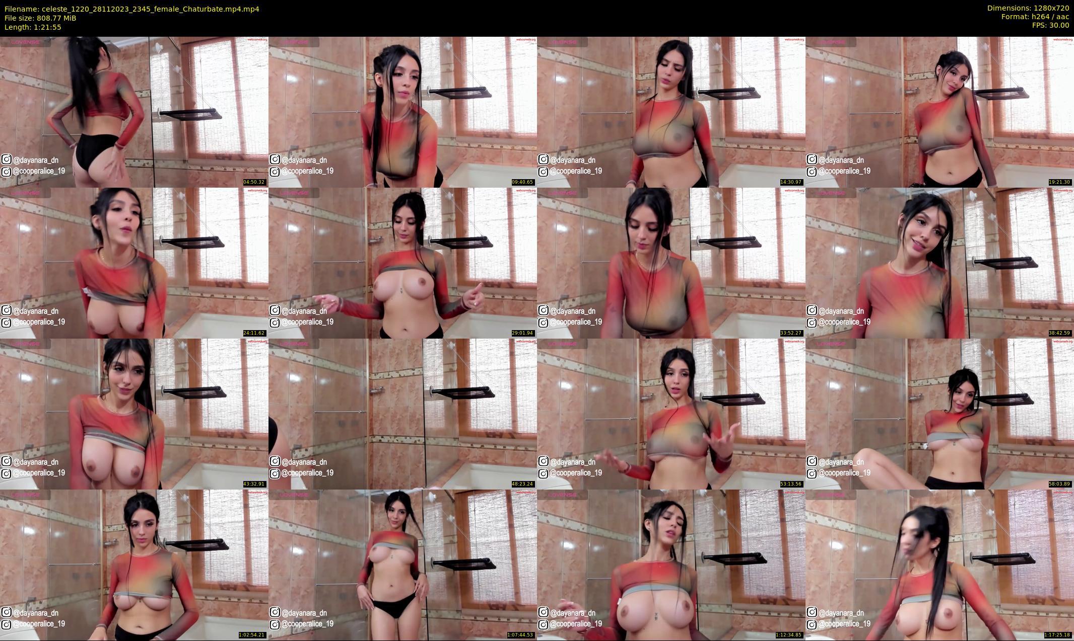 celeste_1220 — 82 minute Chaturbate female cam show recording, 720p, Nov 28, 2023