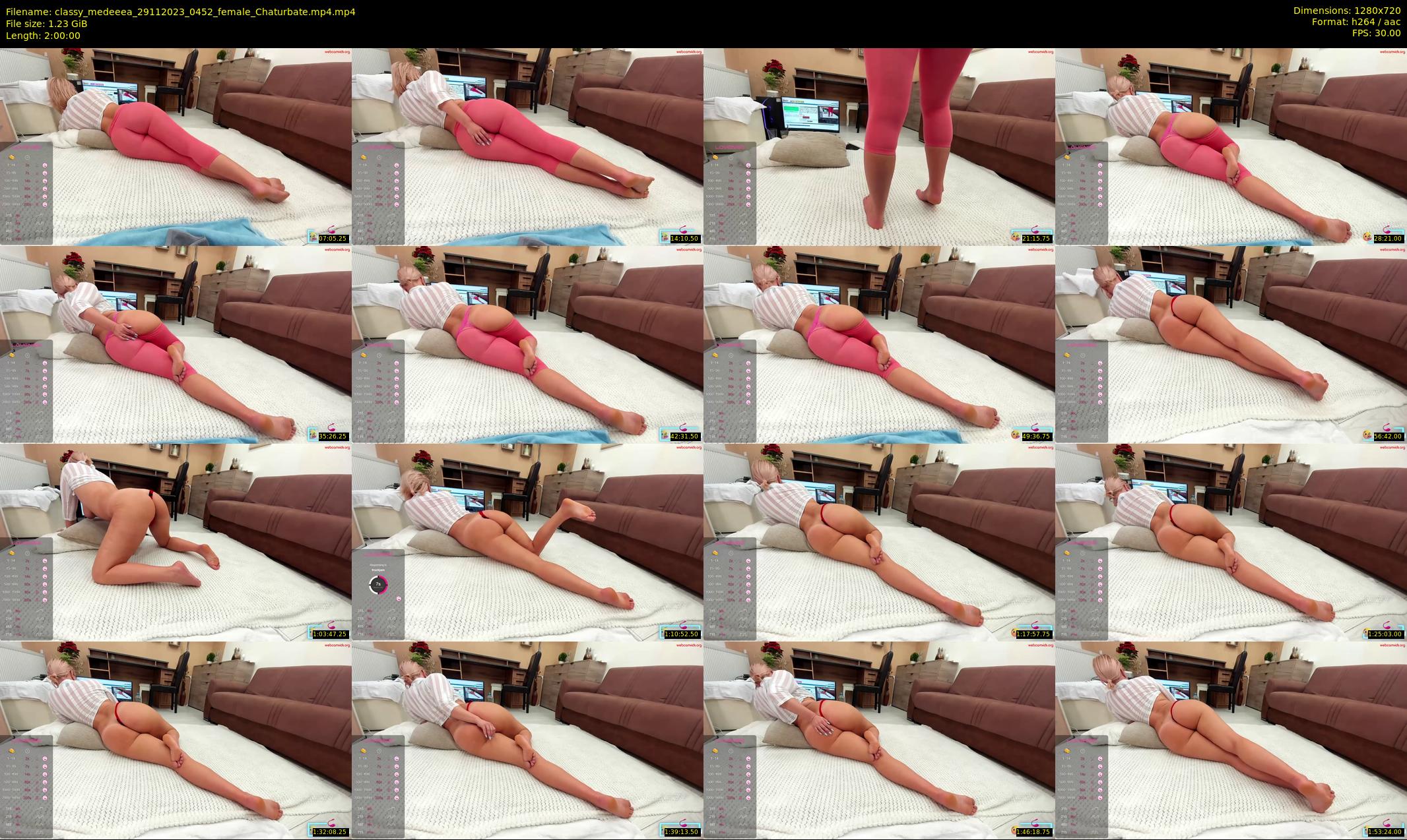 classy_medeeea — 120 minute Chaturbate female cam show recording, 720p, Nov 29, 2023