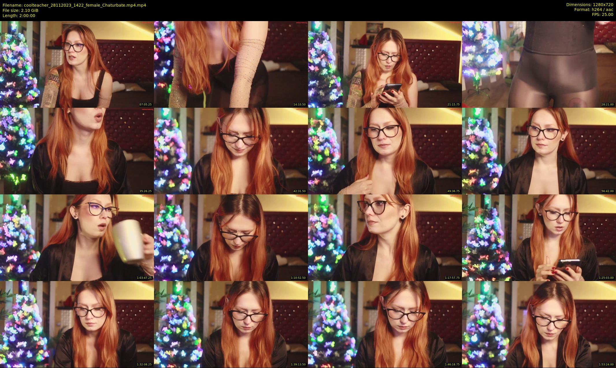 coolteacher — 120 minute Chaturbate female cam show recording, 720p, Nov 28, 2023