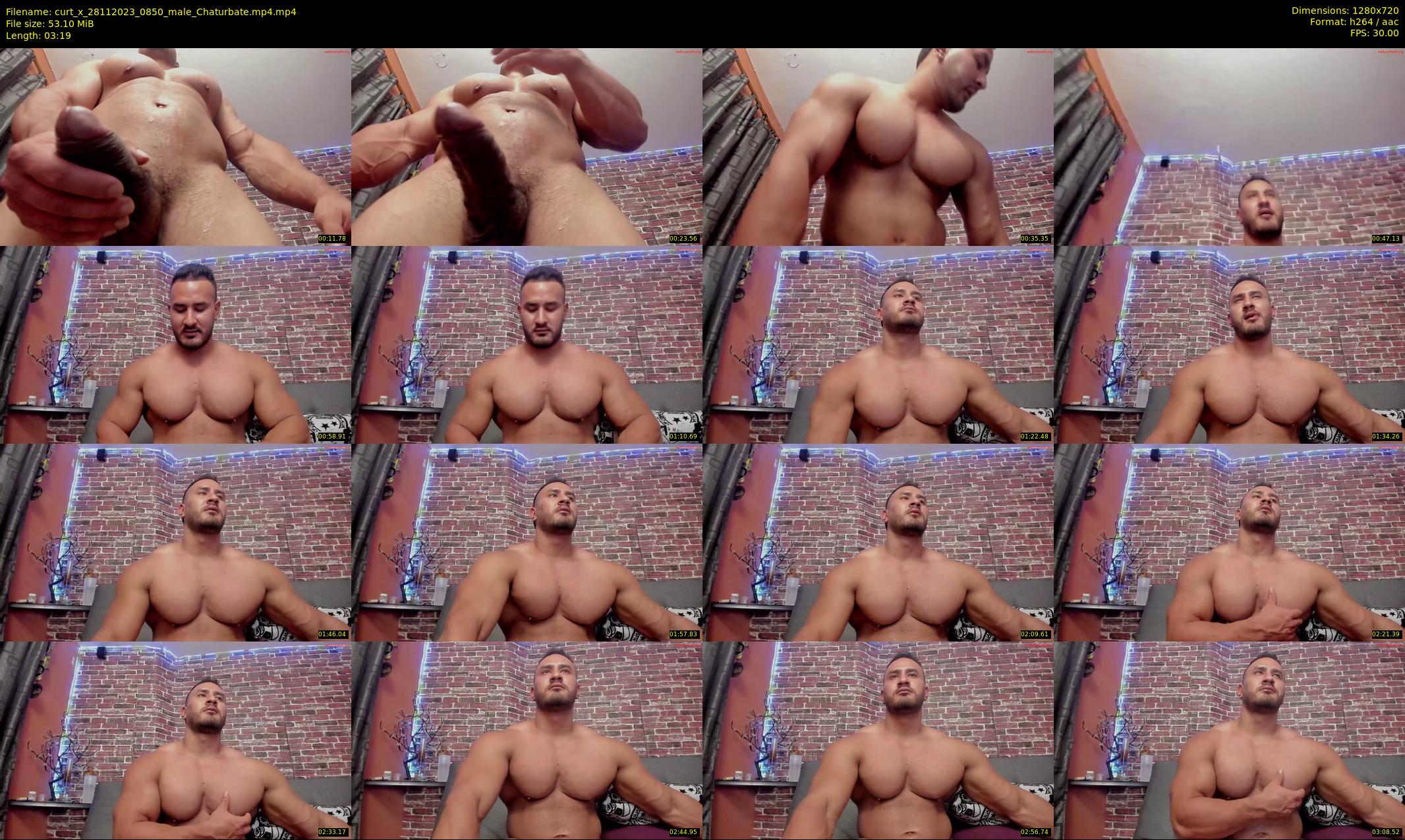 curt_x — 4 minute Chaturbate male cam show recording, 720p, Nov 28, 2023