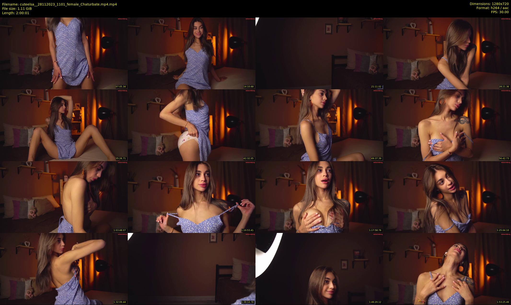 cuteelsa_ — 121 minute Chaturbate female cam show recording, 720p, Nov 28, 2023