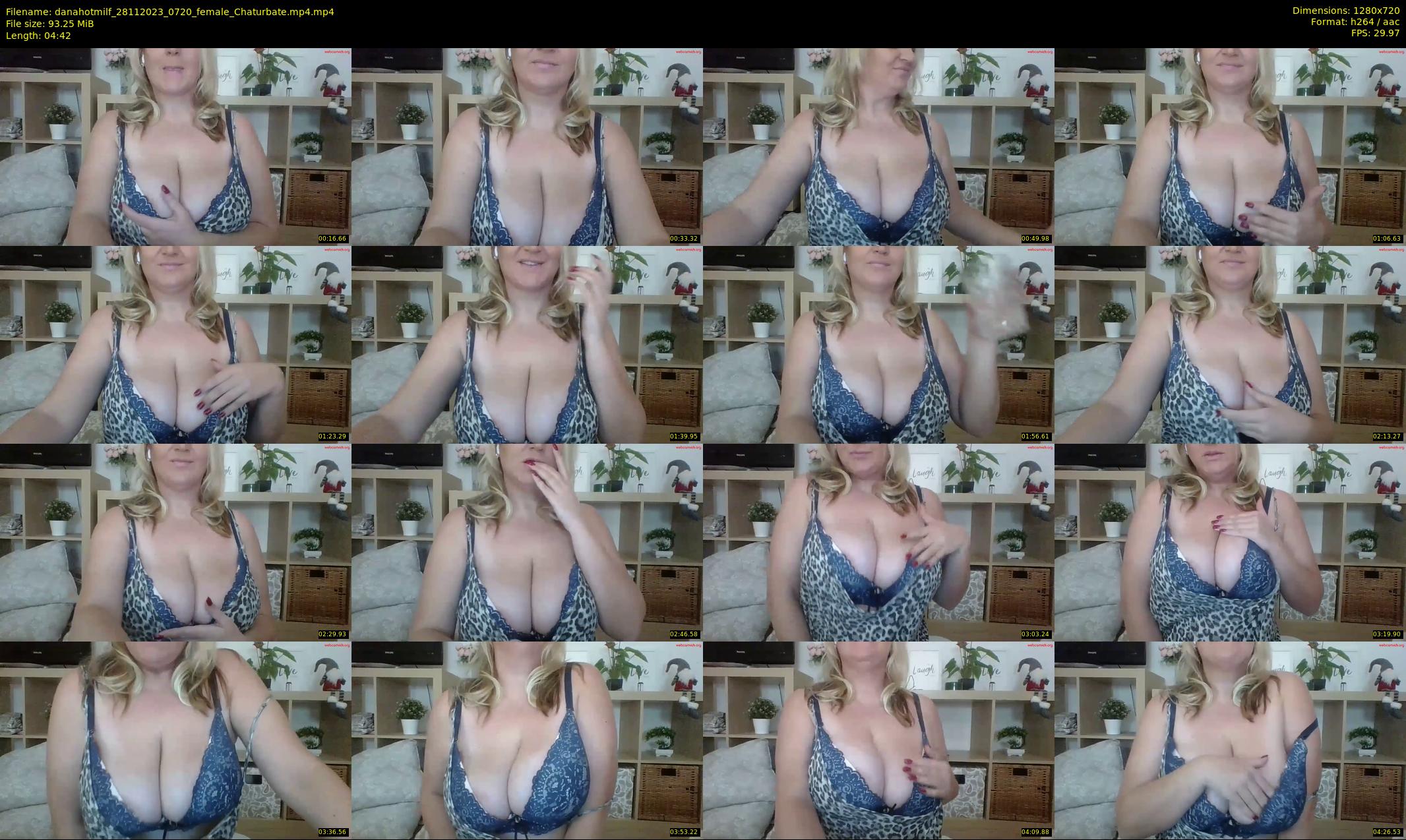 danahotmilf — 5 minute Chaturbate female cam show recording, 720p, Nov 28, 2023