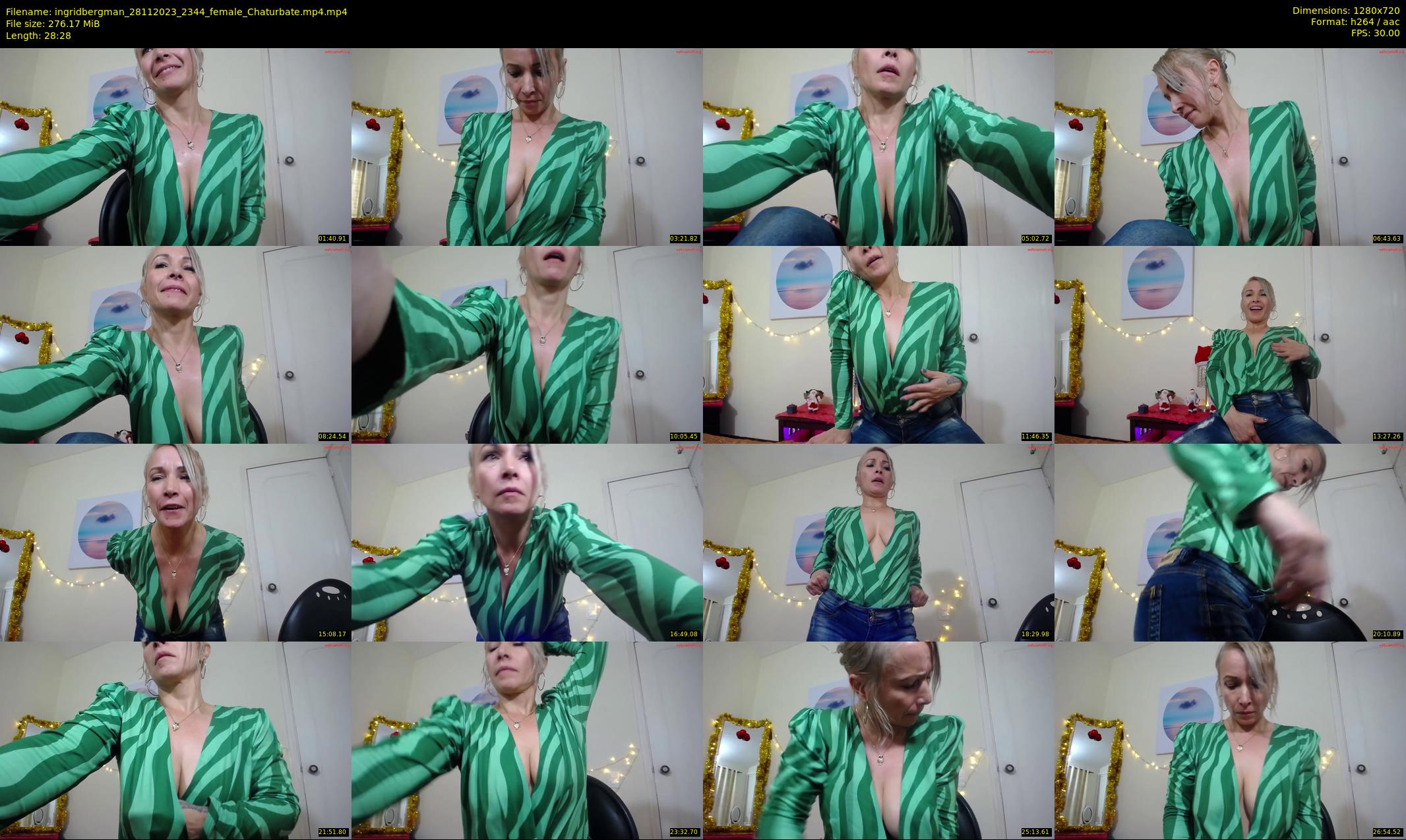 ingridbergman — 29 minute Chaturbate female cam show recording, 720p, Nov 28, 2023