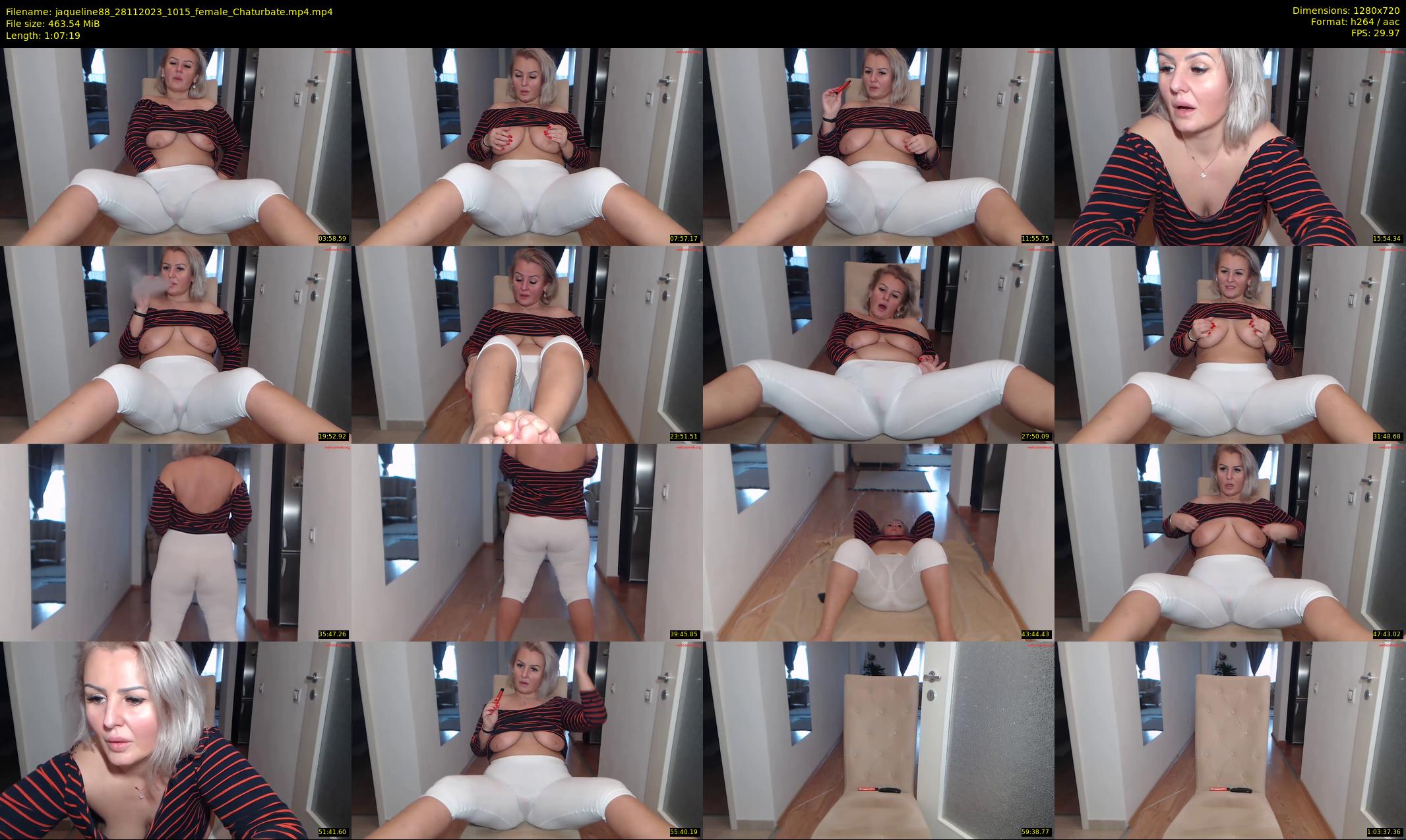 jaqueline88 — 68 minute Chaturbate female cam show recording, 720p, Nov 28, 2023