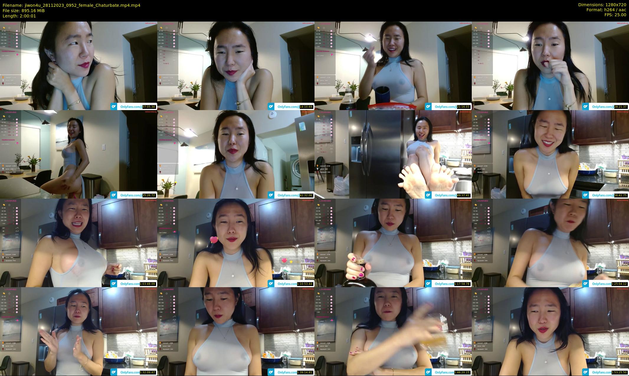 jiwon4u — 121 minute Chaturbate female cam show recording, 720p, Nov 28, 2023
