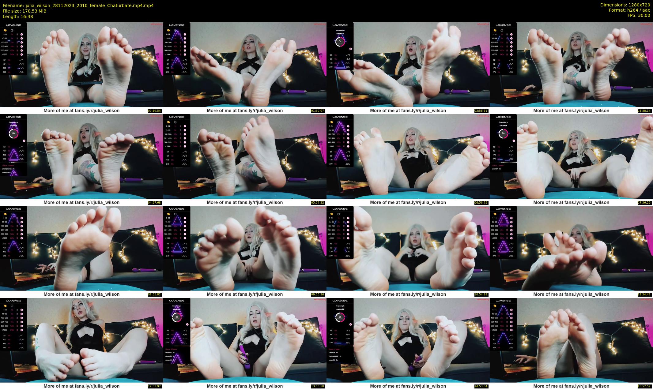 julia_wilson — 17 minute Chaturbate female cam show recording, 720p, Nov 28, 2023