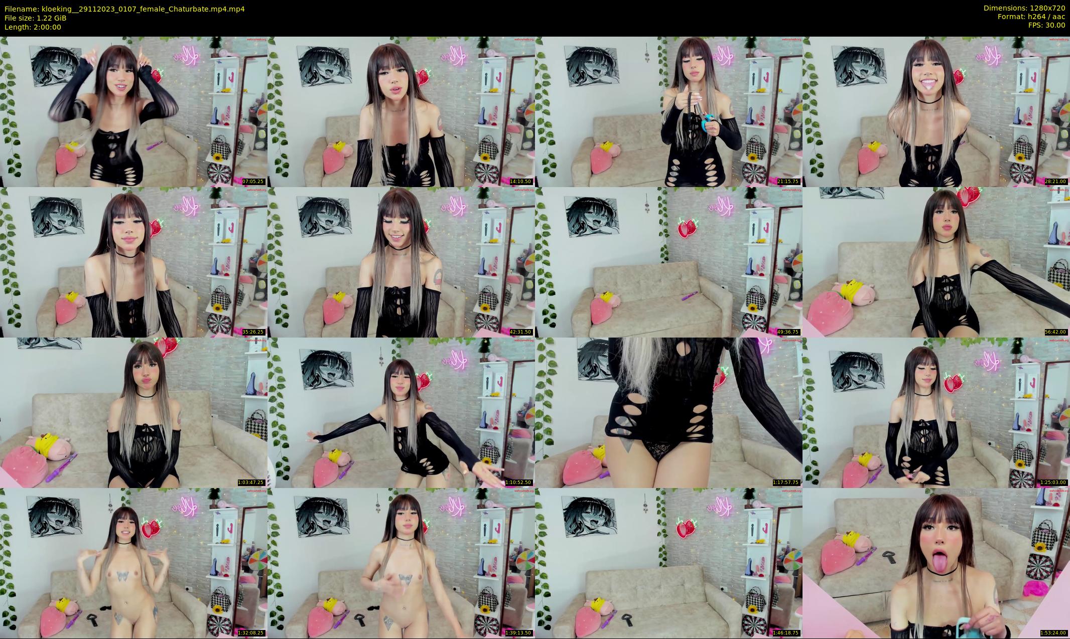 kloeking_ — 120 minute Chaturbate female cam show recording, 720p, Nov 29, 2023