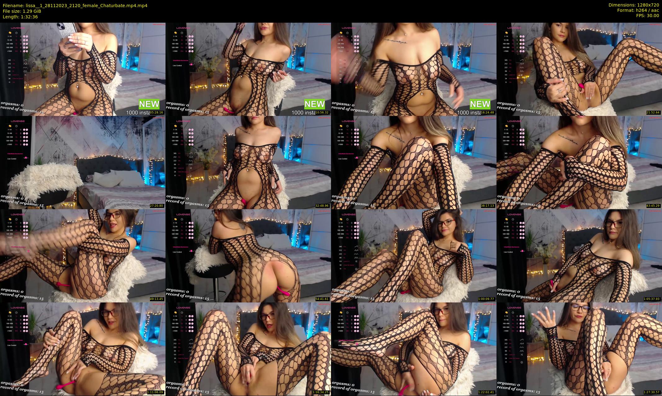 lissa__1 — 93 minute Chaturbate female cam show recording, 720p, Nov 28, 2023