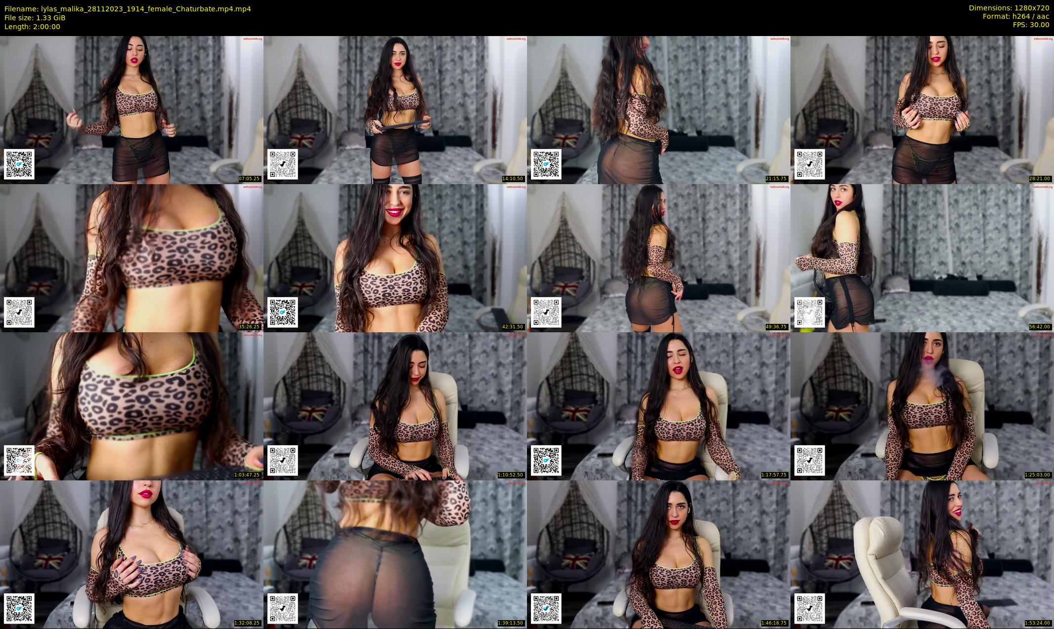 lylas_malika — 120 minute Chaturbate female cam show recording, 720p, Nov 28, 2023