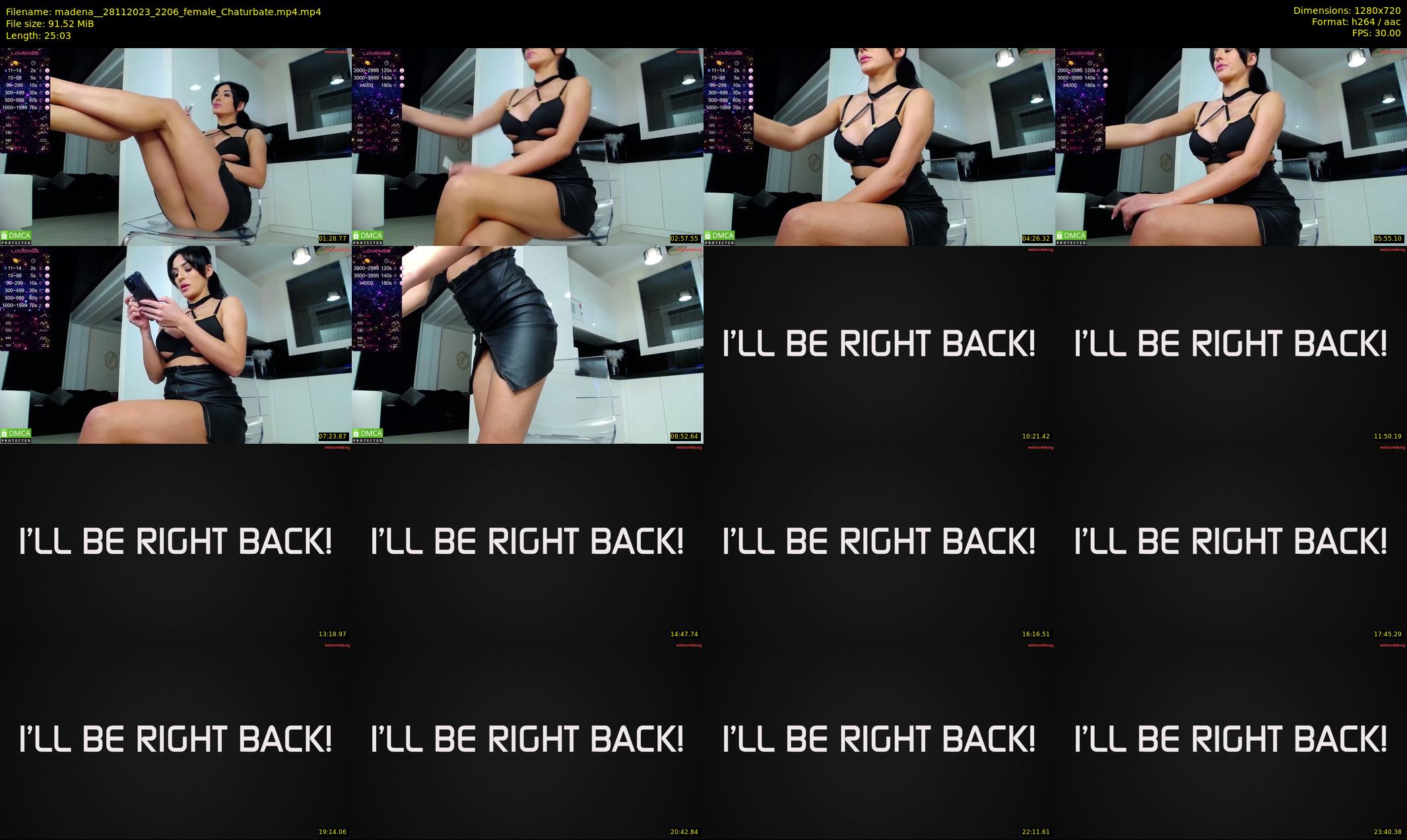 madena_ — 26 minute Chaturbate female cam show recording, 720p, Nov 28, 2023