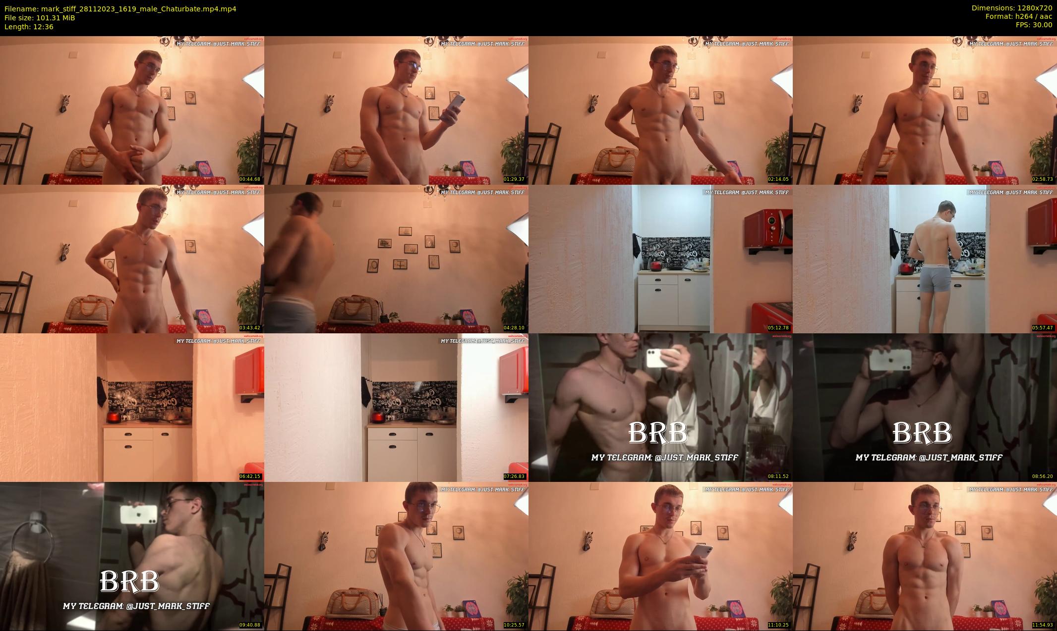 mark_stiff — 13 minute Chaturbate male cam show recording, 720p, Nov 28, 2023