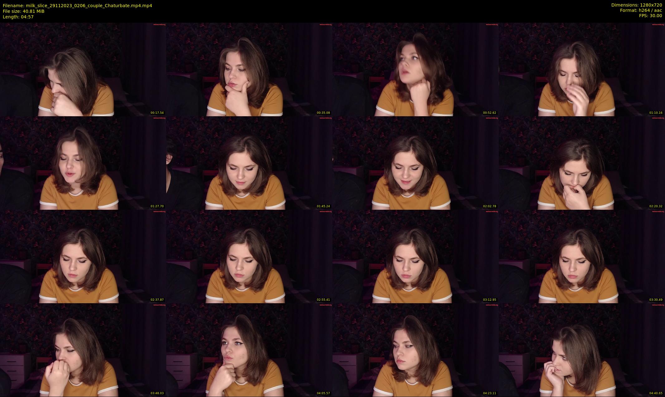 milk_slice — 5 minute Chaturbate couple cam show recording, 720p, Nov 29, 2023