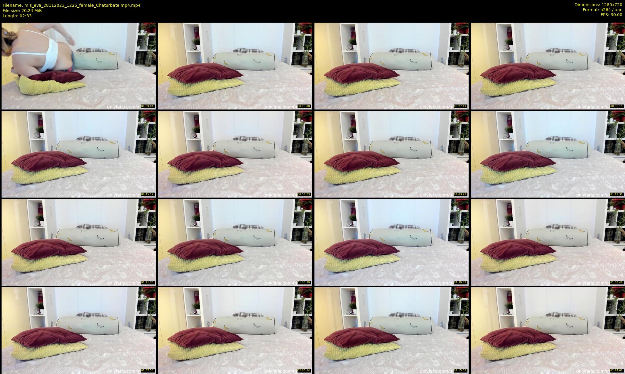 mis_eva — 3 minute Chaturbate female cam show recording, 720p, Nov 28, 2023