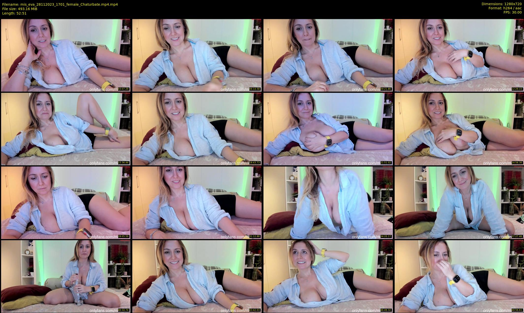 mis_eva — 53 minute Chaturbate female cam show recording, 720p, Nov 28, 2023