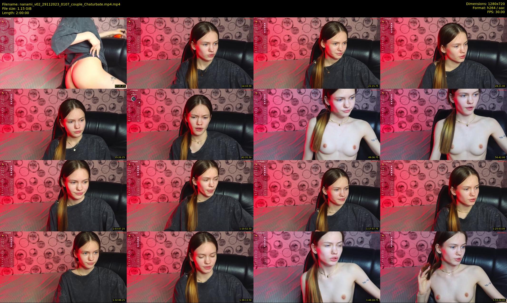 nanami_v02 — 120 minute Chaturbate couple cam show recording, 720p, Nov 29, 2023