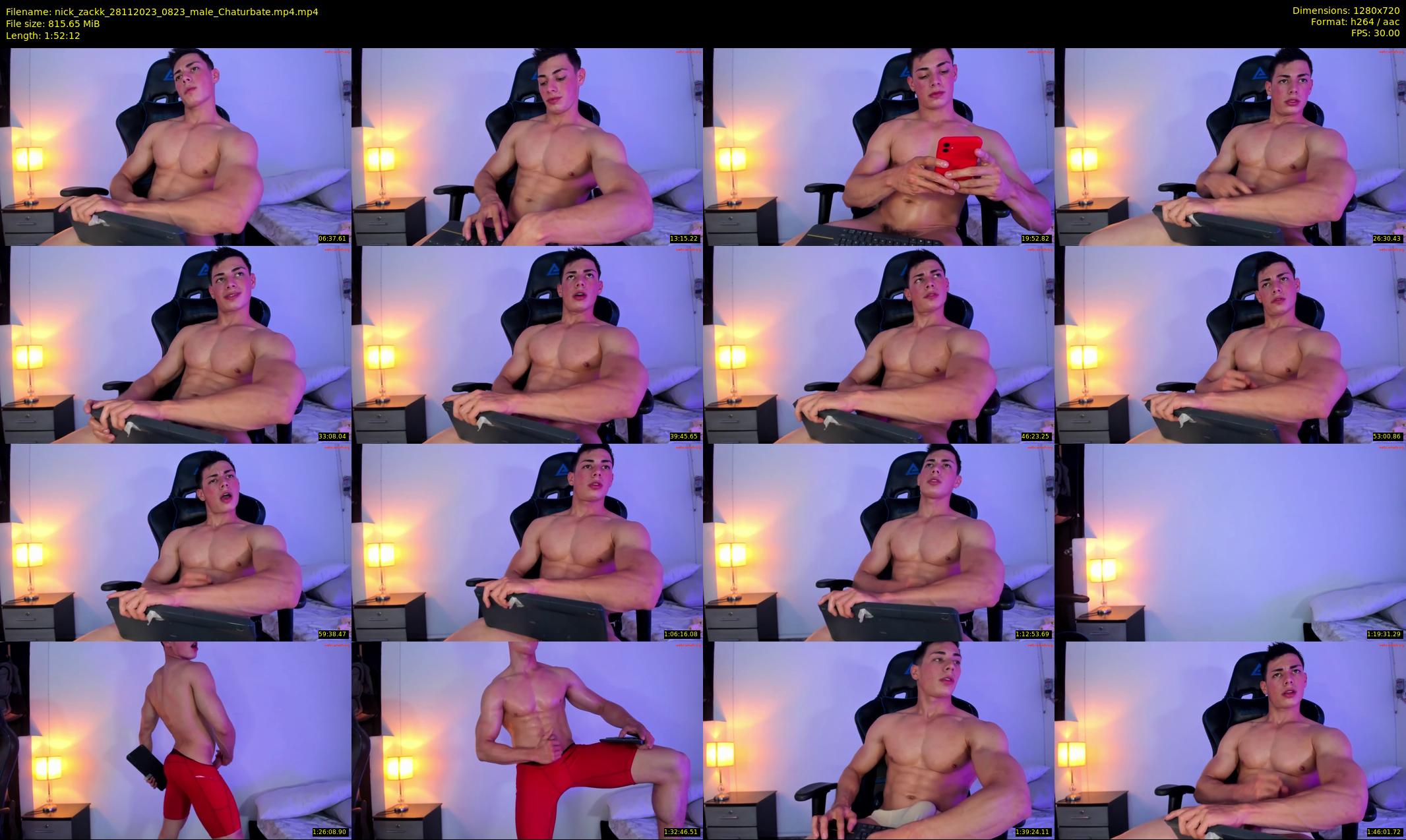 nick_zackk — 113 minute Chaturbate male cam show recording, 720p, Nov 28, 2023