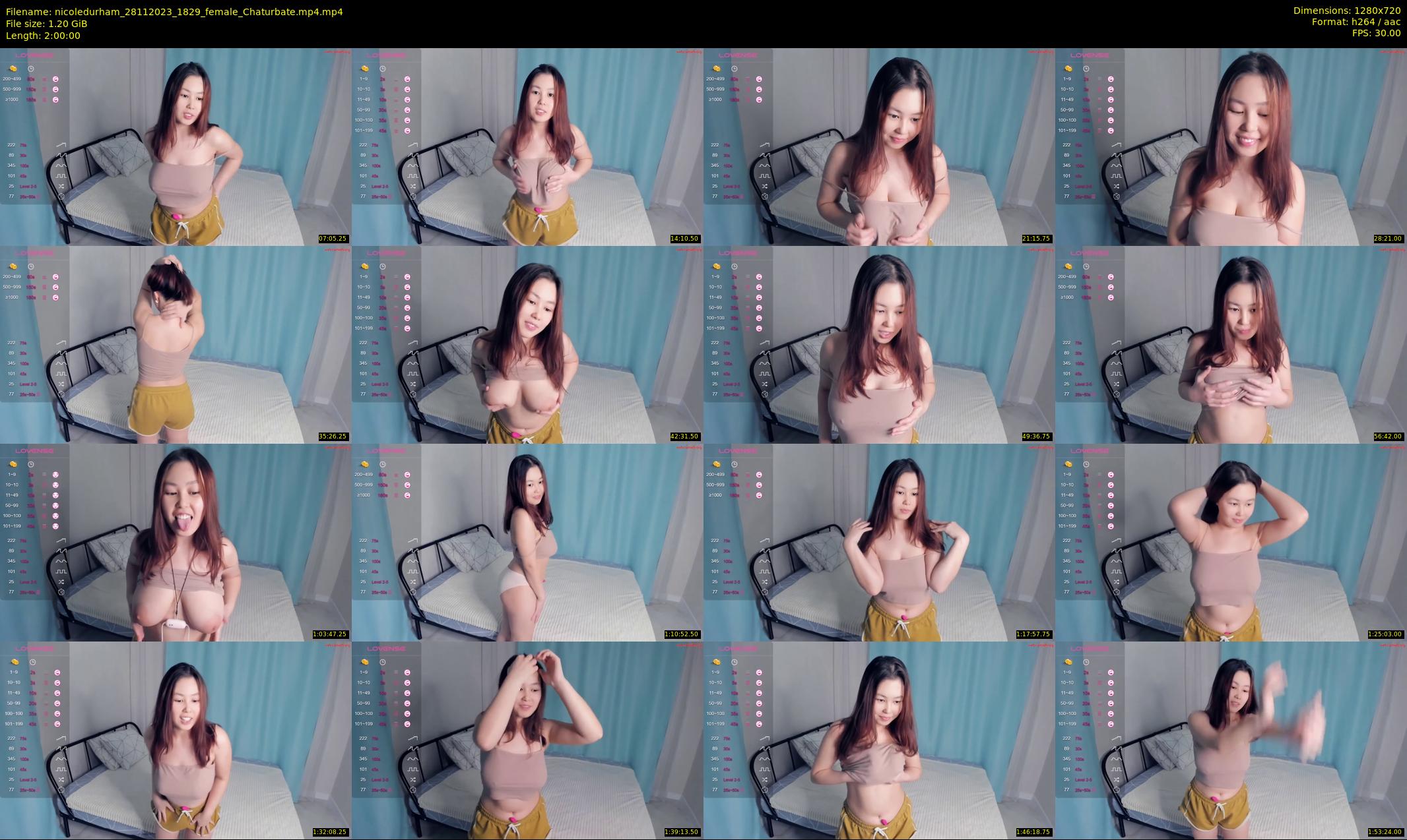 nicoledurham — 120 minute Chaturbate female cam show recording, 720p, Nov 28, 2023