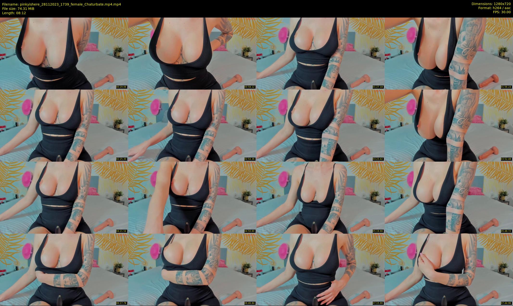 pinkyishere — 9 minute Chaturbate female cam show recording, 720p, Nov 28, 2023