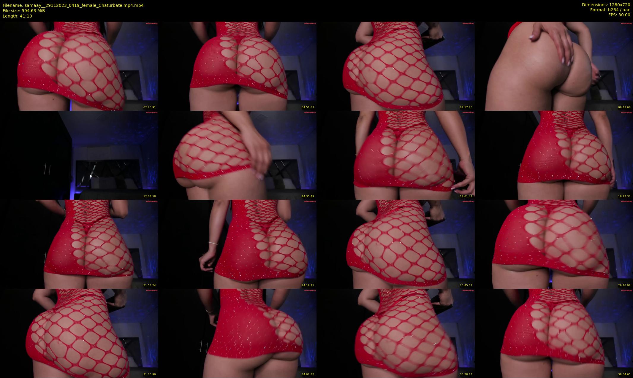 samaay_ — 42 minute Chaturbate female cam show recording, 720p, Nov 29, 2023