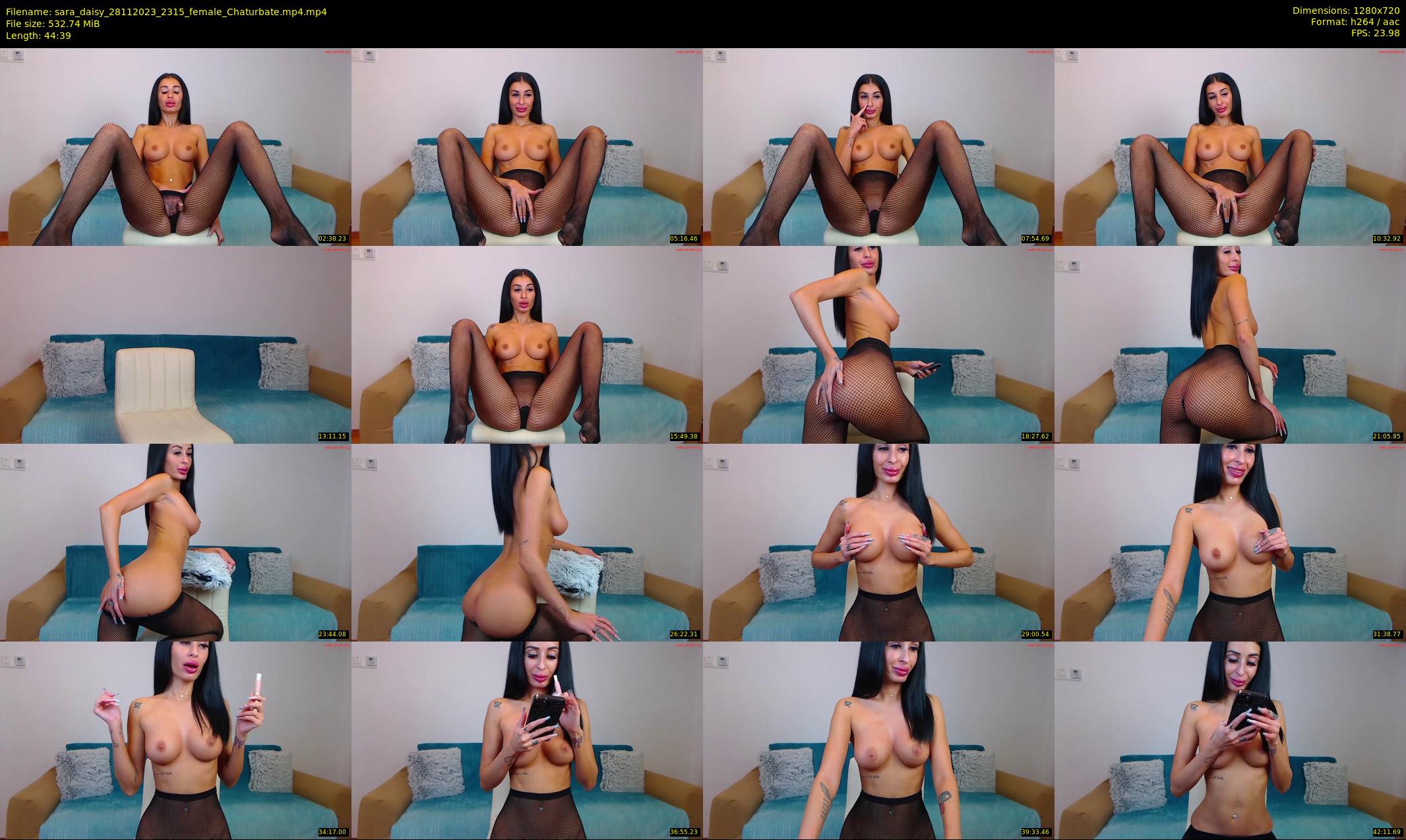 sara_daisy — 45 minute Chaturbate female cam show recording, 720p, Nov 28, 2023
