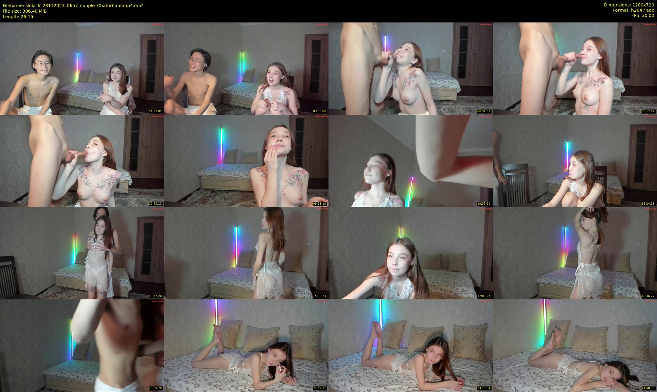 slola_li — 27 minute Chaturbate couple cam show recording, 720p, Nov 28, 2023