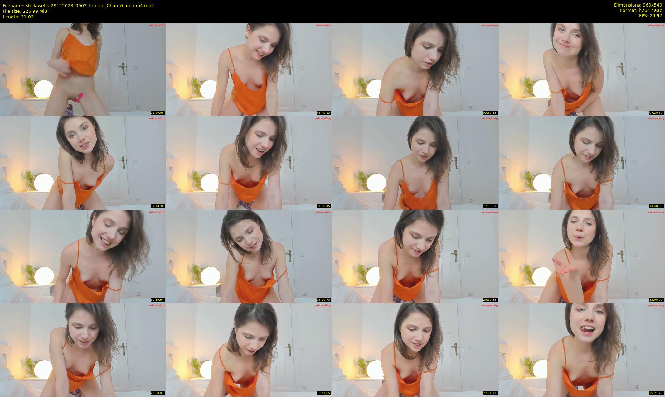 stellawells — 32 minute Chaturbate female cam show recording, 480p, Nov 29, 2023