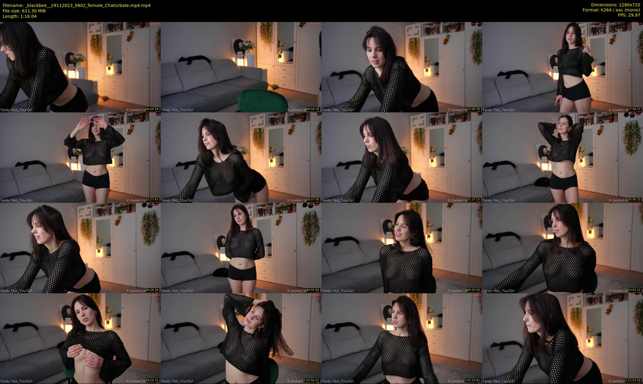 _blackbee_ — 77 minute Chaturbate female cam show recording, 720p, Nov 29, 2023