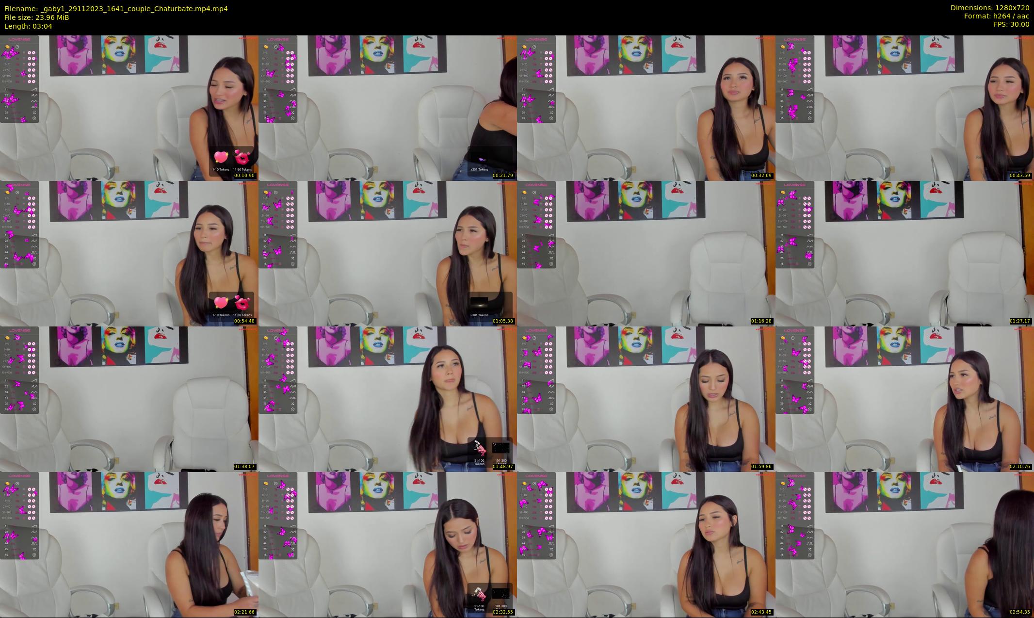 _gaby1 — 4 minute Chaturbate female cam show recording, 720p, Nov 29, 2023