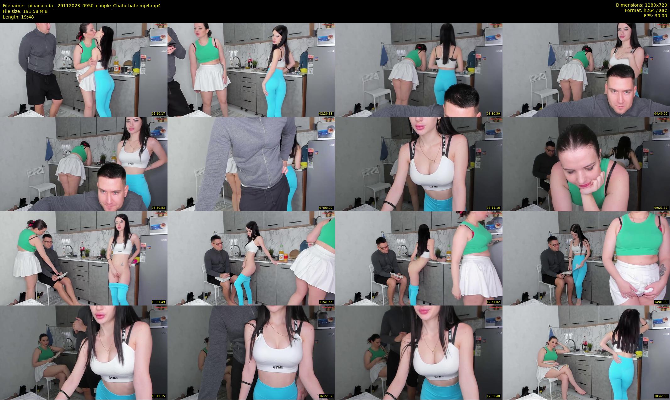 _pinacolada_ — 20 minute Chaturbate couple cam show recording, 720p, Nov 29, 2023