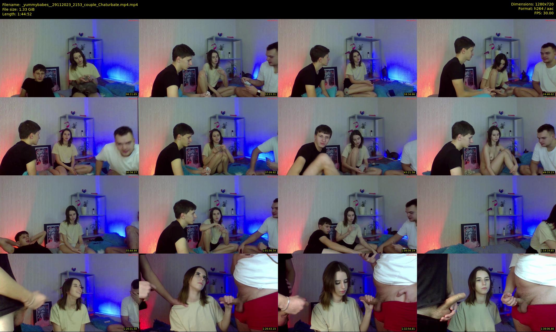 _yummybabes_ — 105 minute Chaturbate couple cam show recording, 720p, Nov 29, 2023