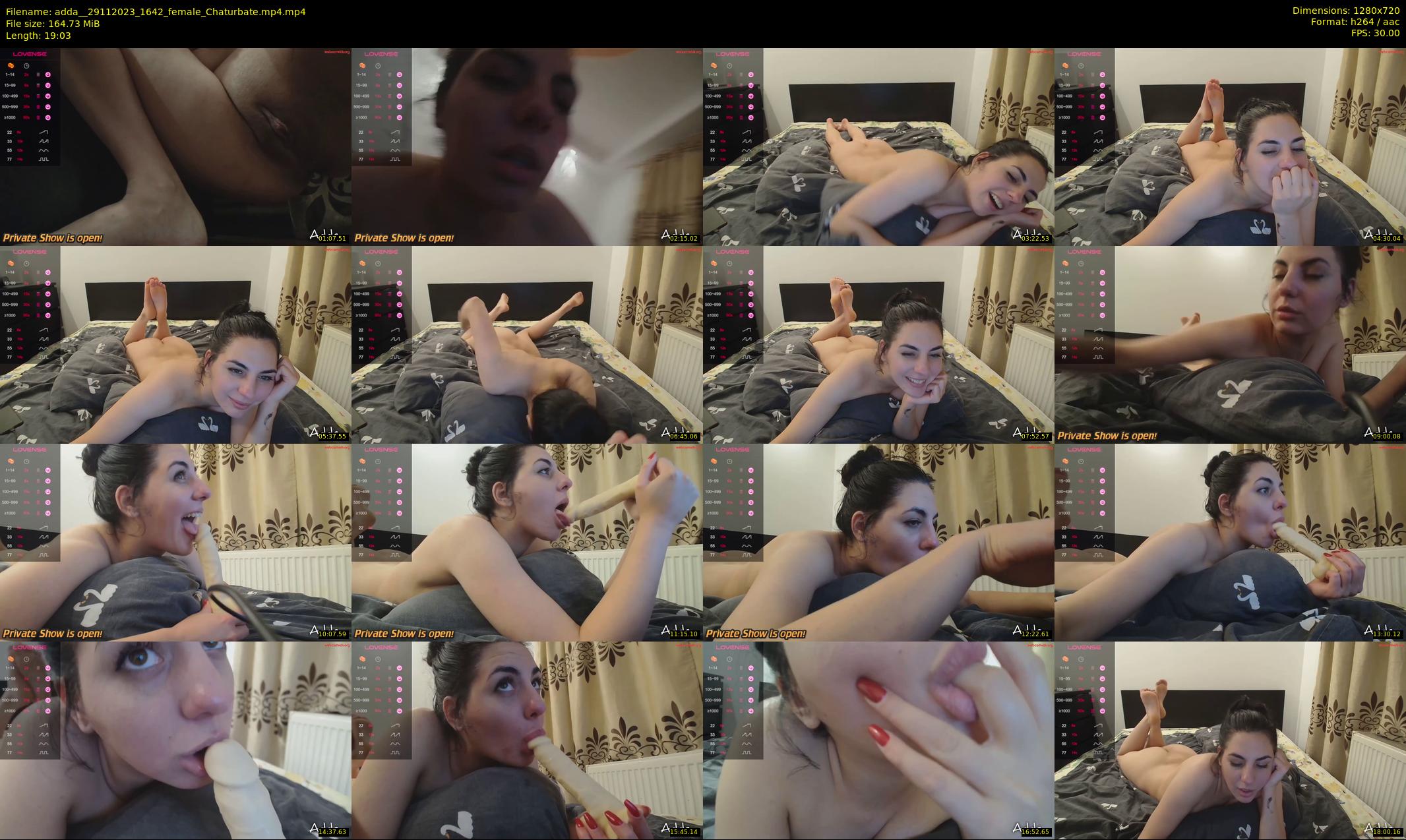 adda_ — 20 minute Chaturbate female cam show recording, 720p, Nov 29, 2023