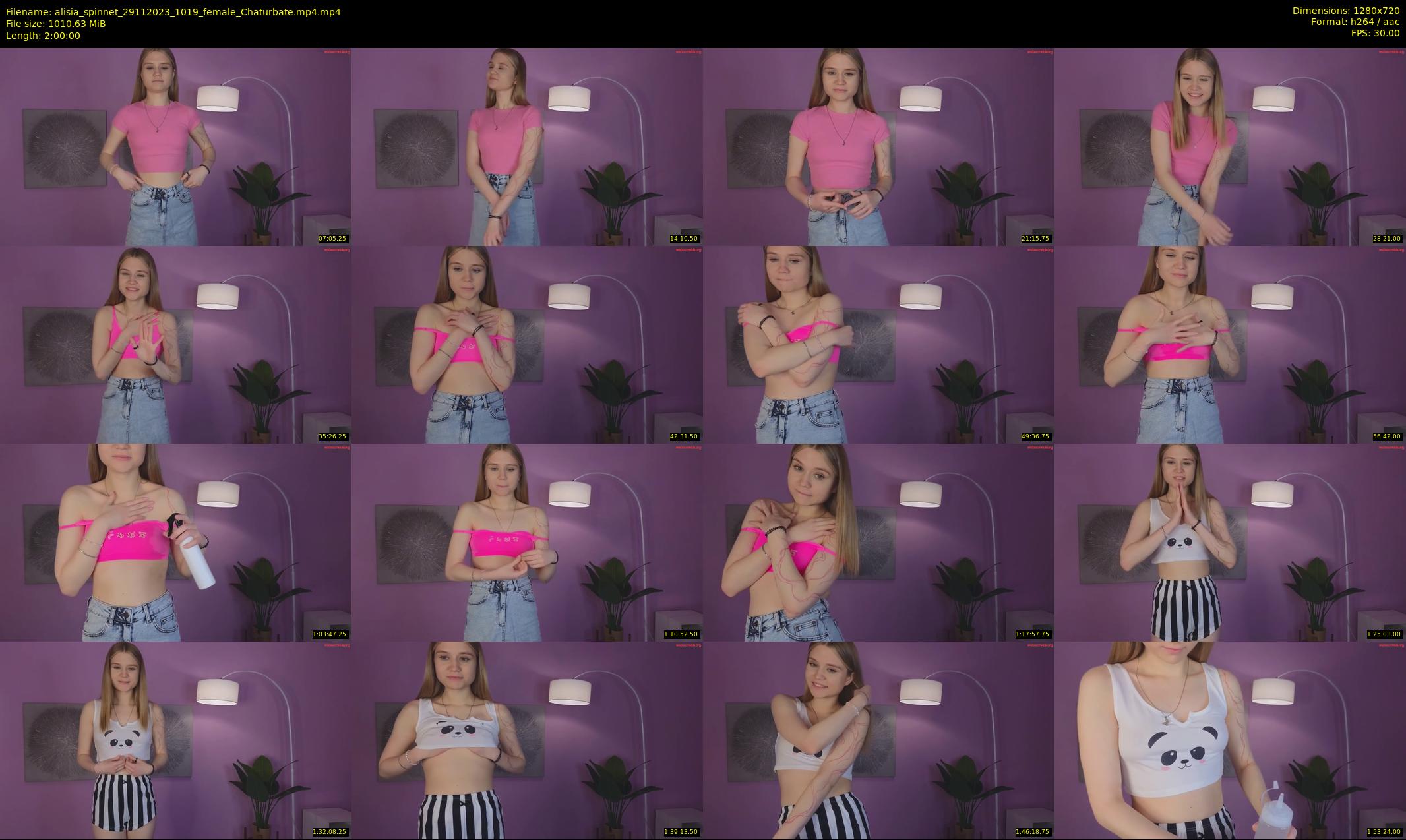 alisia_spinnet — 120 minute Chaturbate female cam show recording, 720p, Nov 29, 2023
