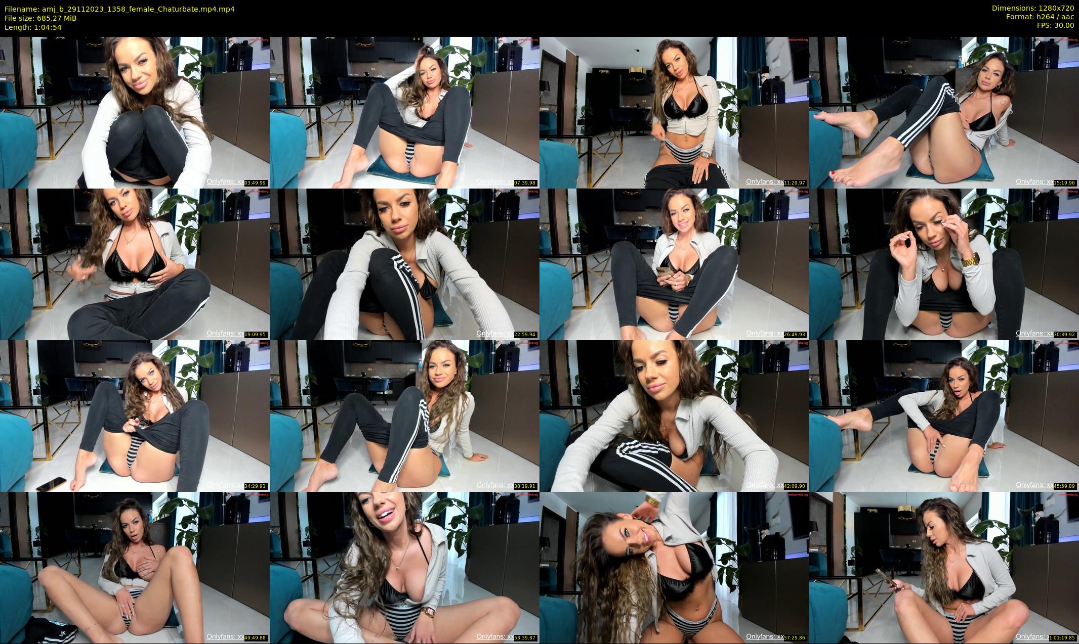 amj_b — 65 minute Chaturbate female cam show recording, 720p, Nov 29, 2023