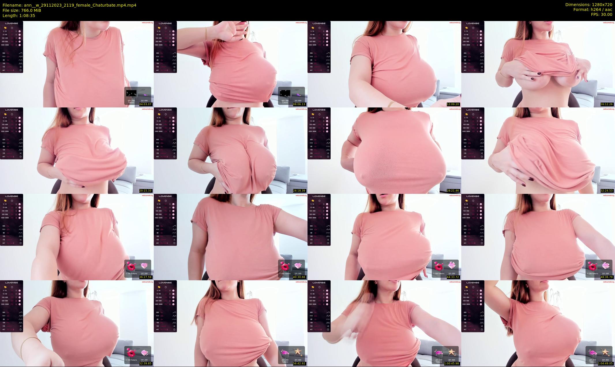 ann__w — 69 minute Chaturbate female cam show recording, 720p, Nov 29, 2023