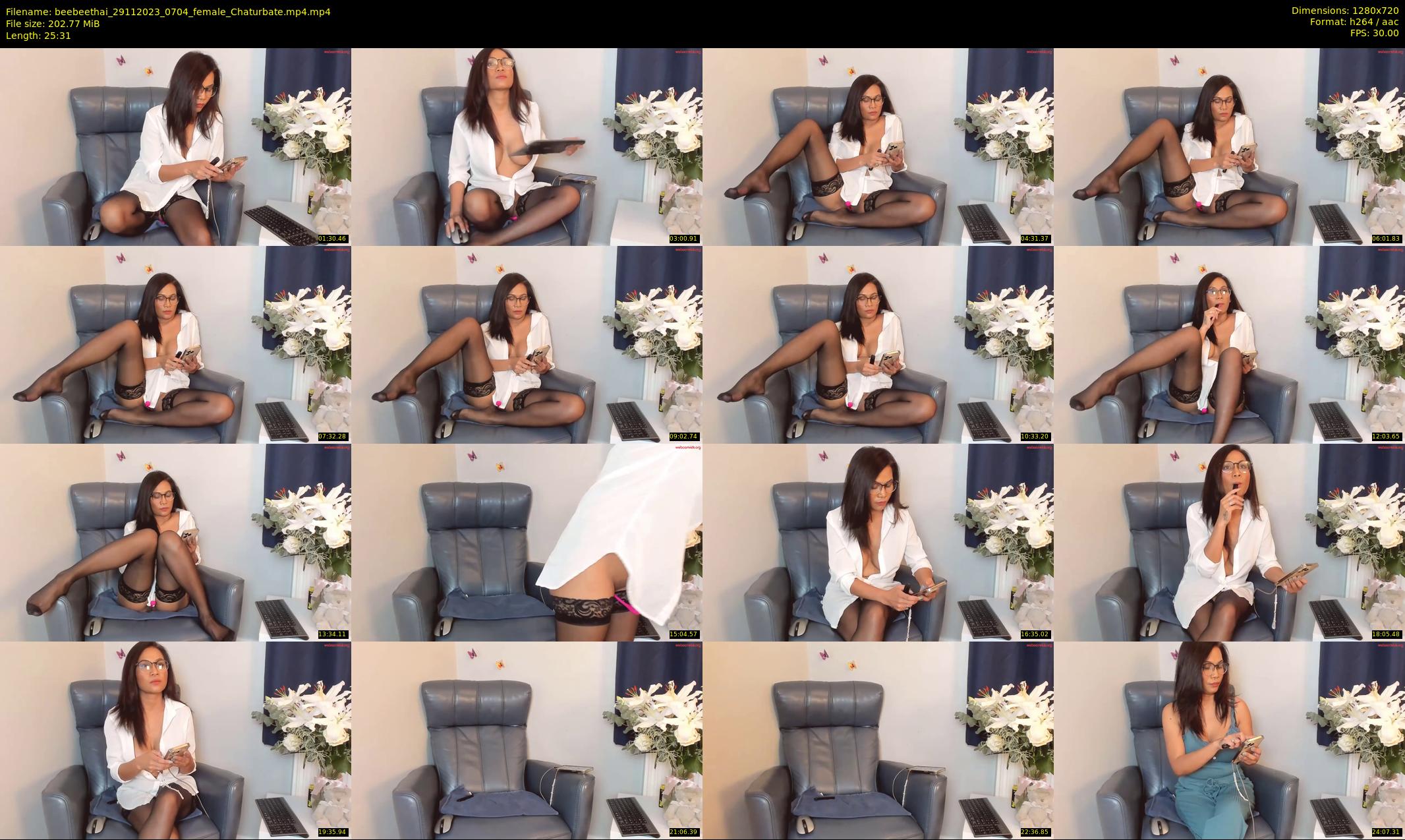beebeethai — 26 minute Chaturbate female cam show recording, 720p, Nov 29, 2023