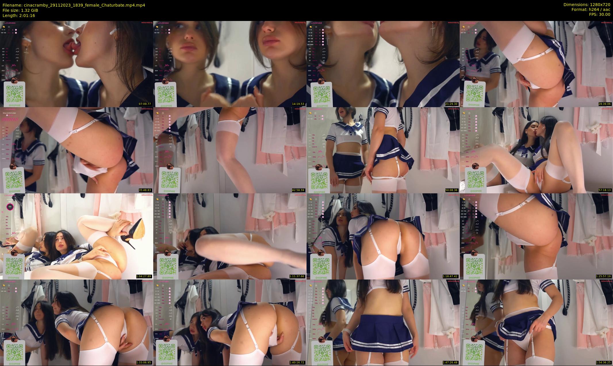 cinacramby — 122 minute Chaturbate female cam show recording, 720p, Nov 29, 2023