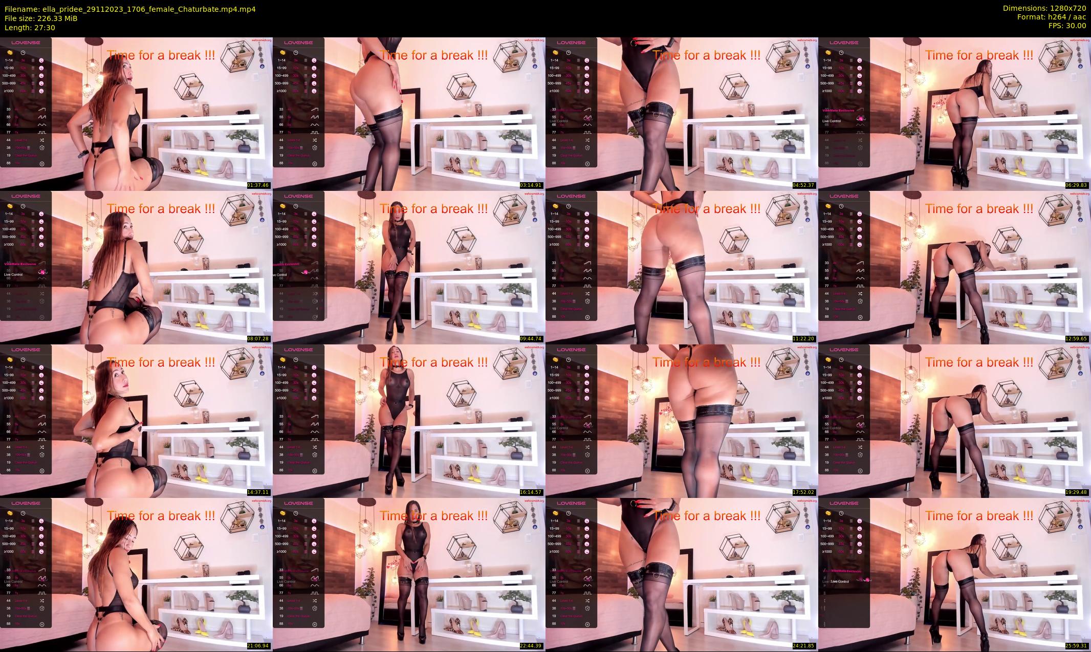 ella_pridee — 28 minute Chaturbate female cam show recording, 720p, Nov 29, 2023