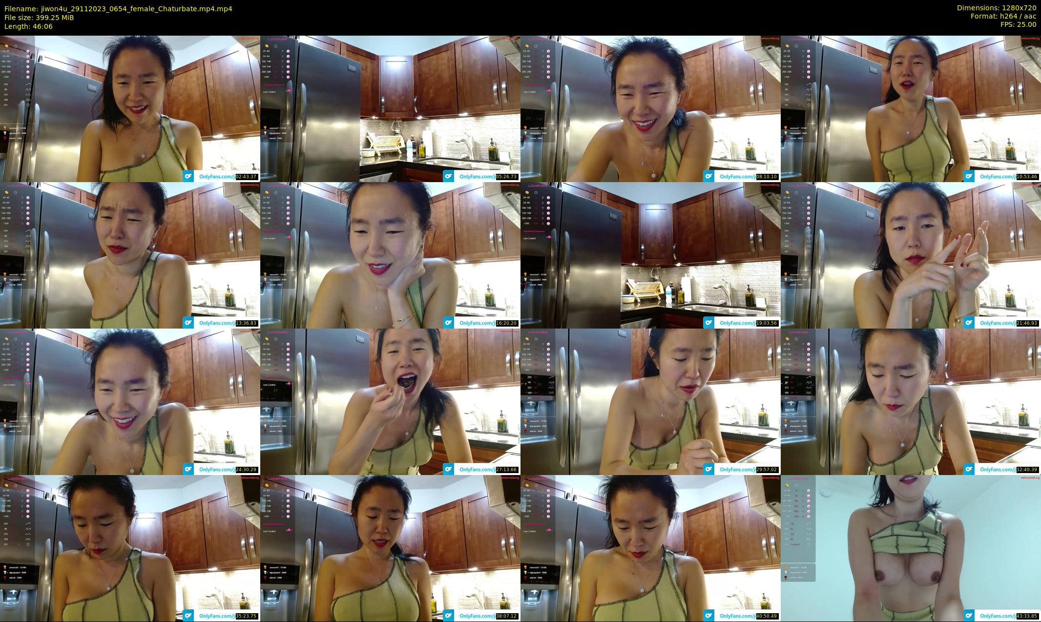 jiwon4u — 47 minute Chaturbate female cam show recording, 720p, Nov 29, 2023