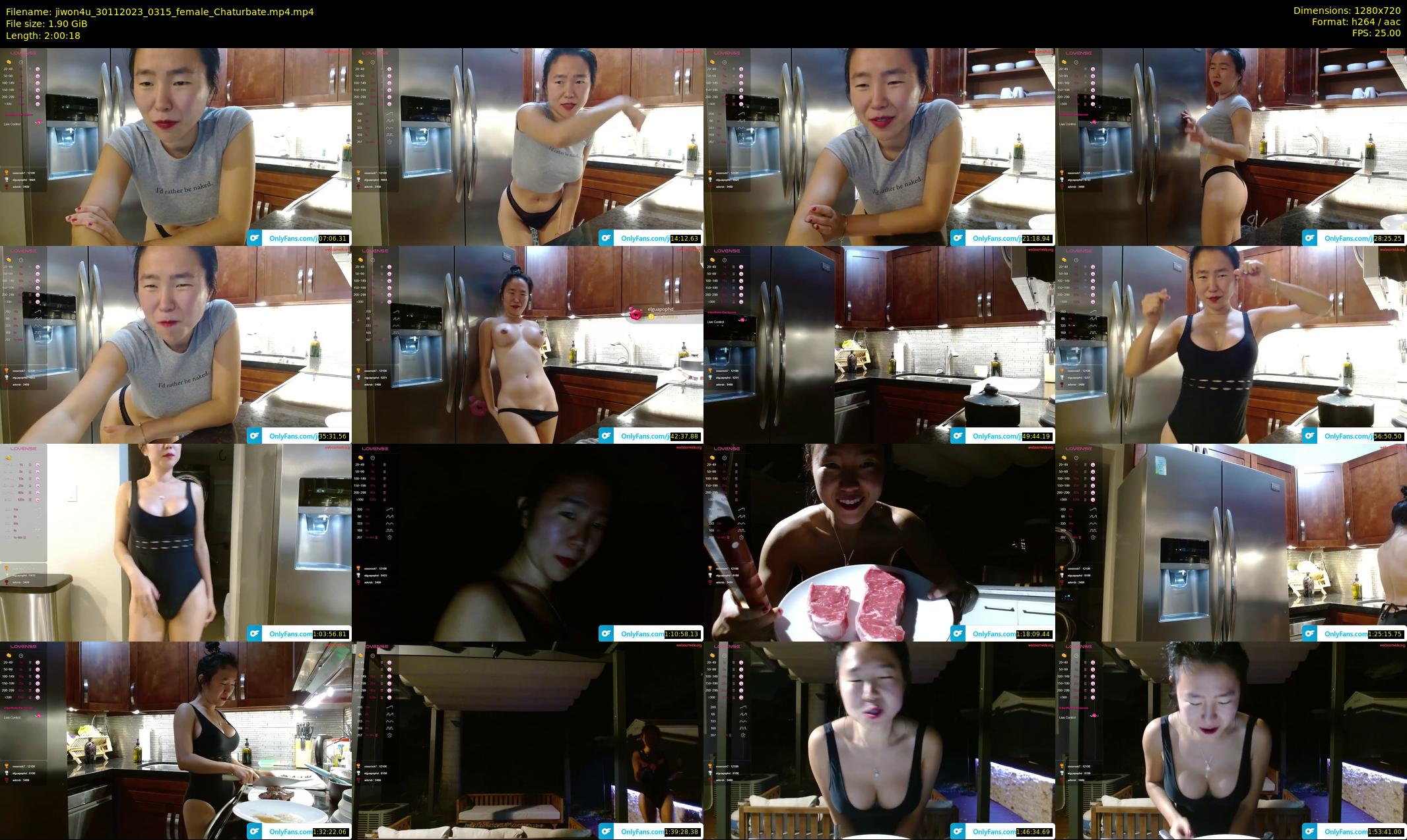jiwon4u — 121 minute Chaturbate female cam show recording, 720p, Nov 30, 2023