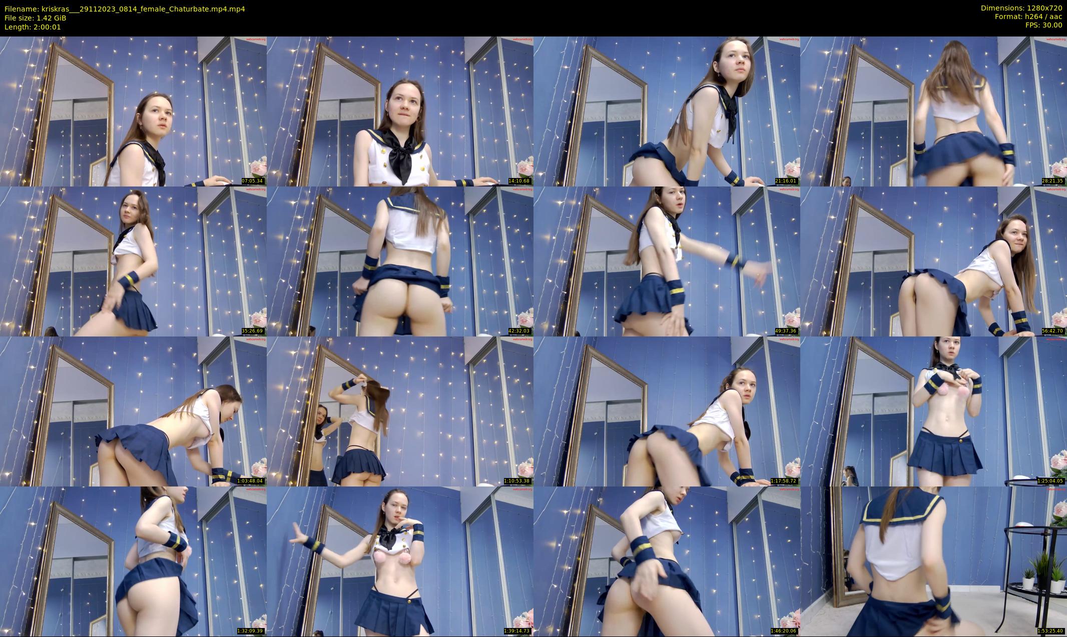 kriskras__ — 121 minute Chaturbate female cam show recording, 720p, Nov 29, 2023